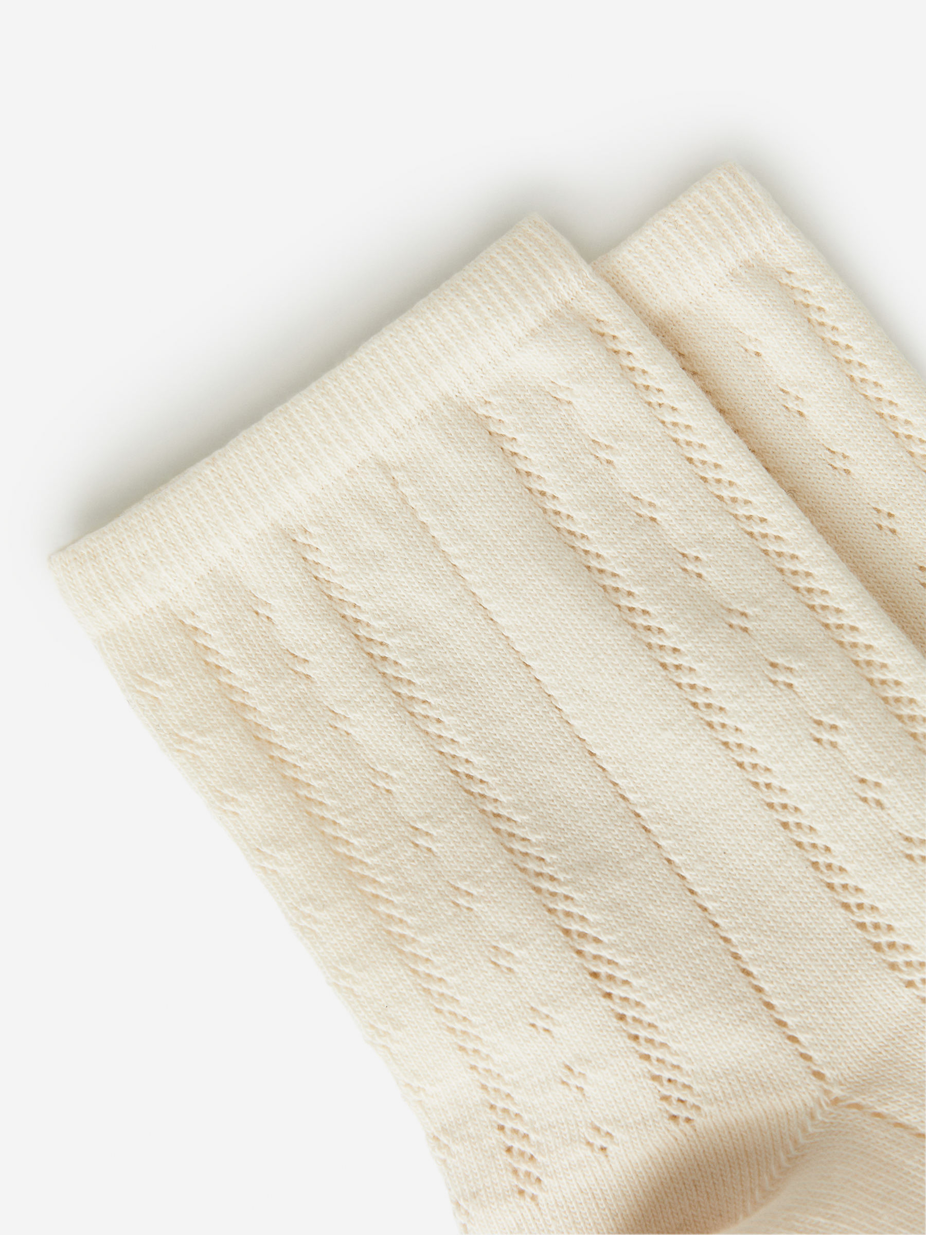 Pointelle Socks - Off White - Women - StillMedia/DescriptiveDetail - 2
