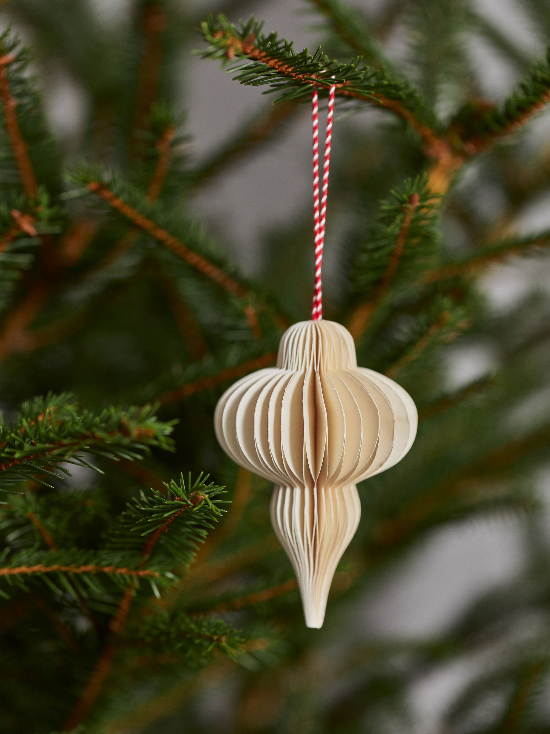 Honeycomb Ornaments Set of 2 - White - Homeware - StillMedia/DescriptiveStillLife - 2