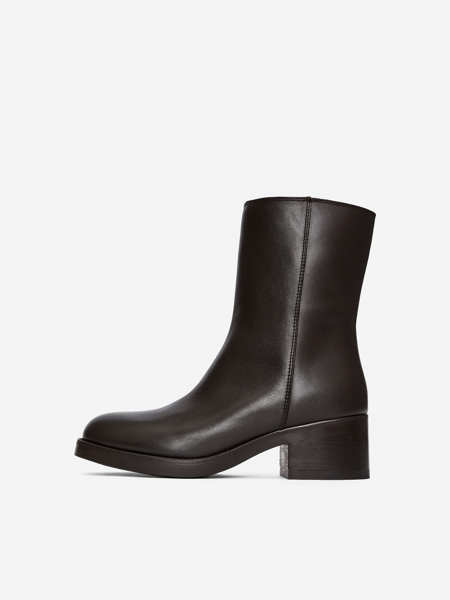 Bottines épaisses - Marron foncé - 6