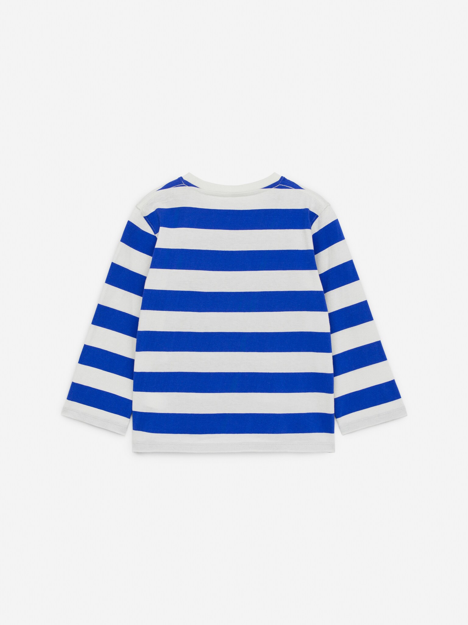 Long-Sleeve T-Shirt - Blue/White/Dark Green/Light Blue/Light Blue/Orange - 3