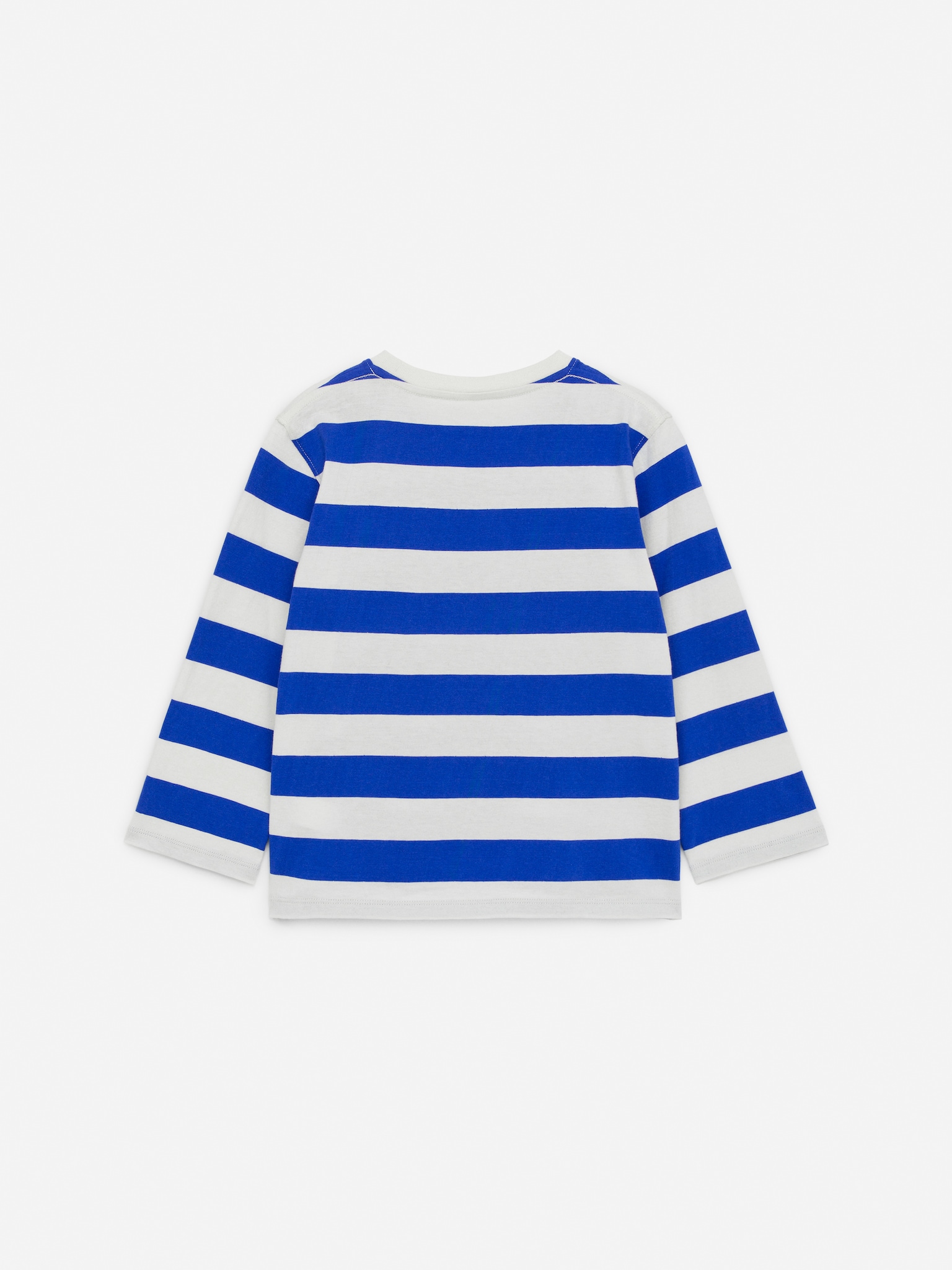 Långärmad t-shirt - Blå/vit/Ljusblå/orange/Mörkgrön/ljusblå - 2