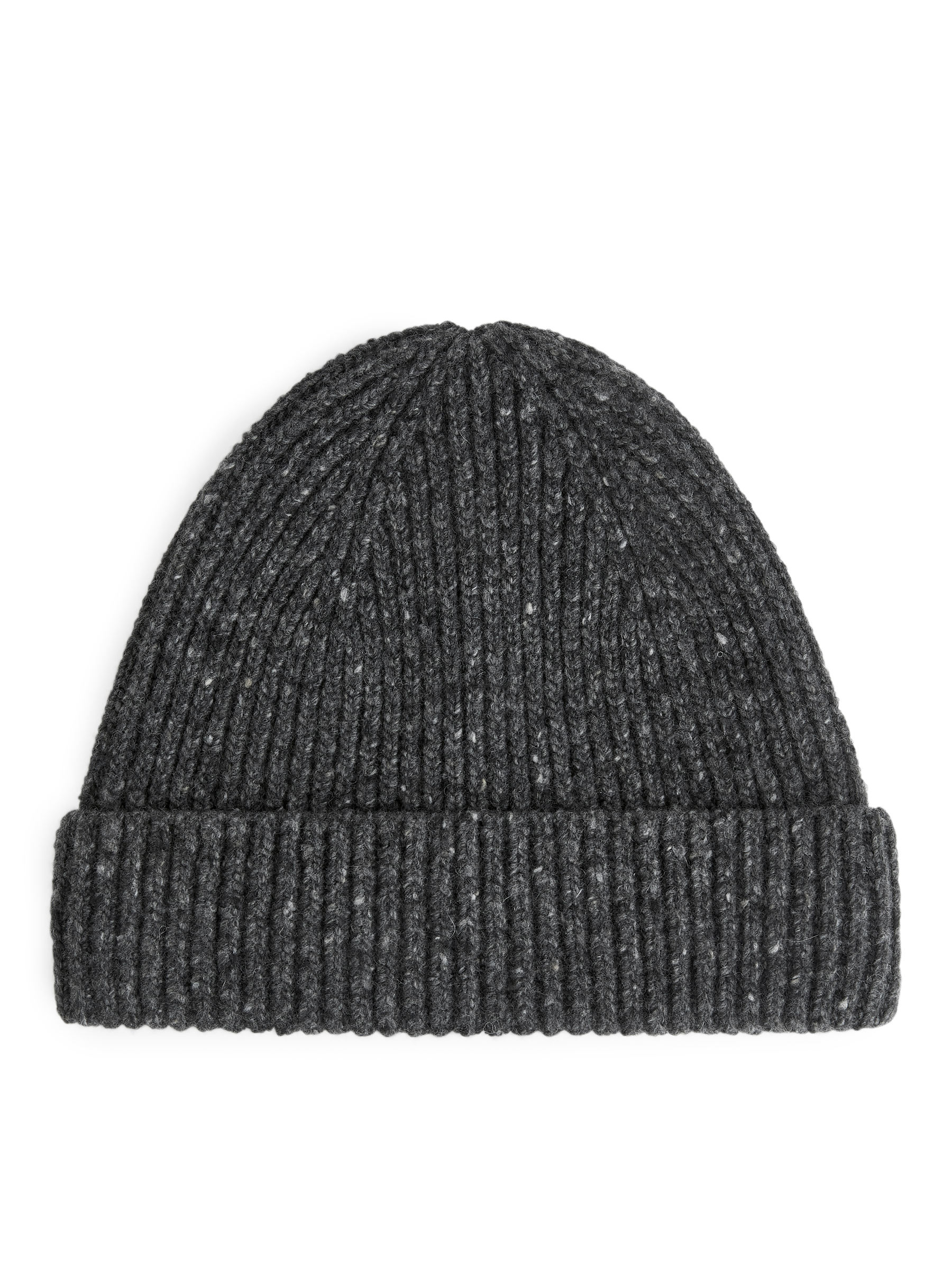Rippstrick-Beanie aus Wollmischung - Schwarz - Regular Fit - Herren - StillMedia/DescriptiveStillLife - 1