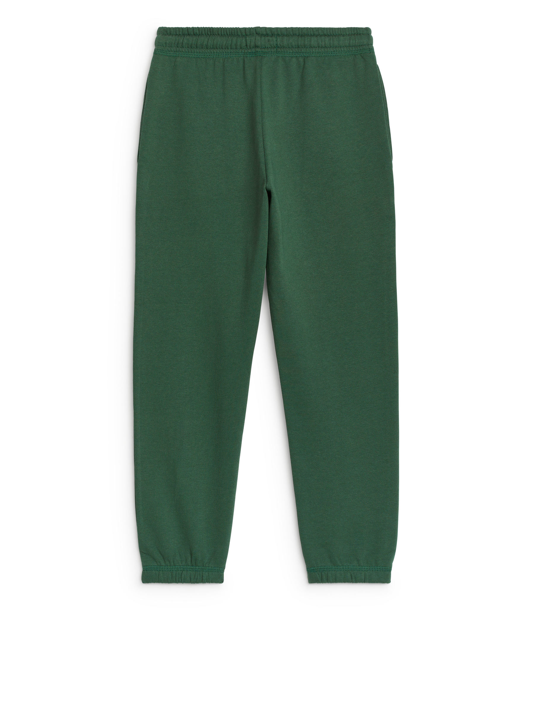 French Terry Sweatpants - Dark Green - Regular fit - Children - StillMedia/DescriptiveStillLife - 2