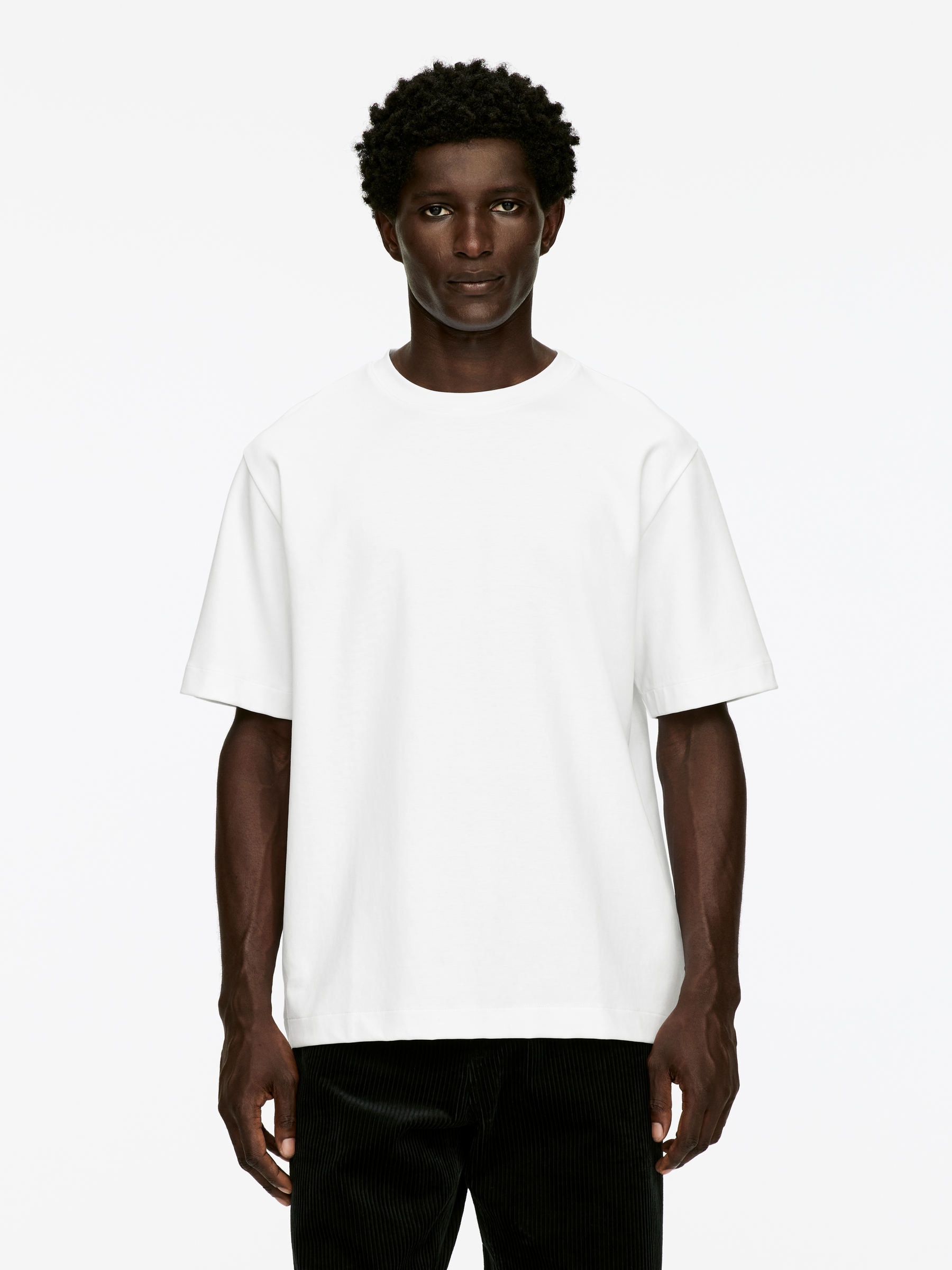 Interlock T-shirt-#FFFFFF-9574