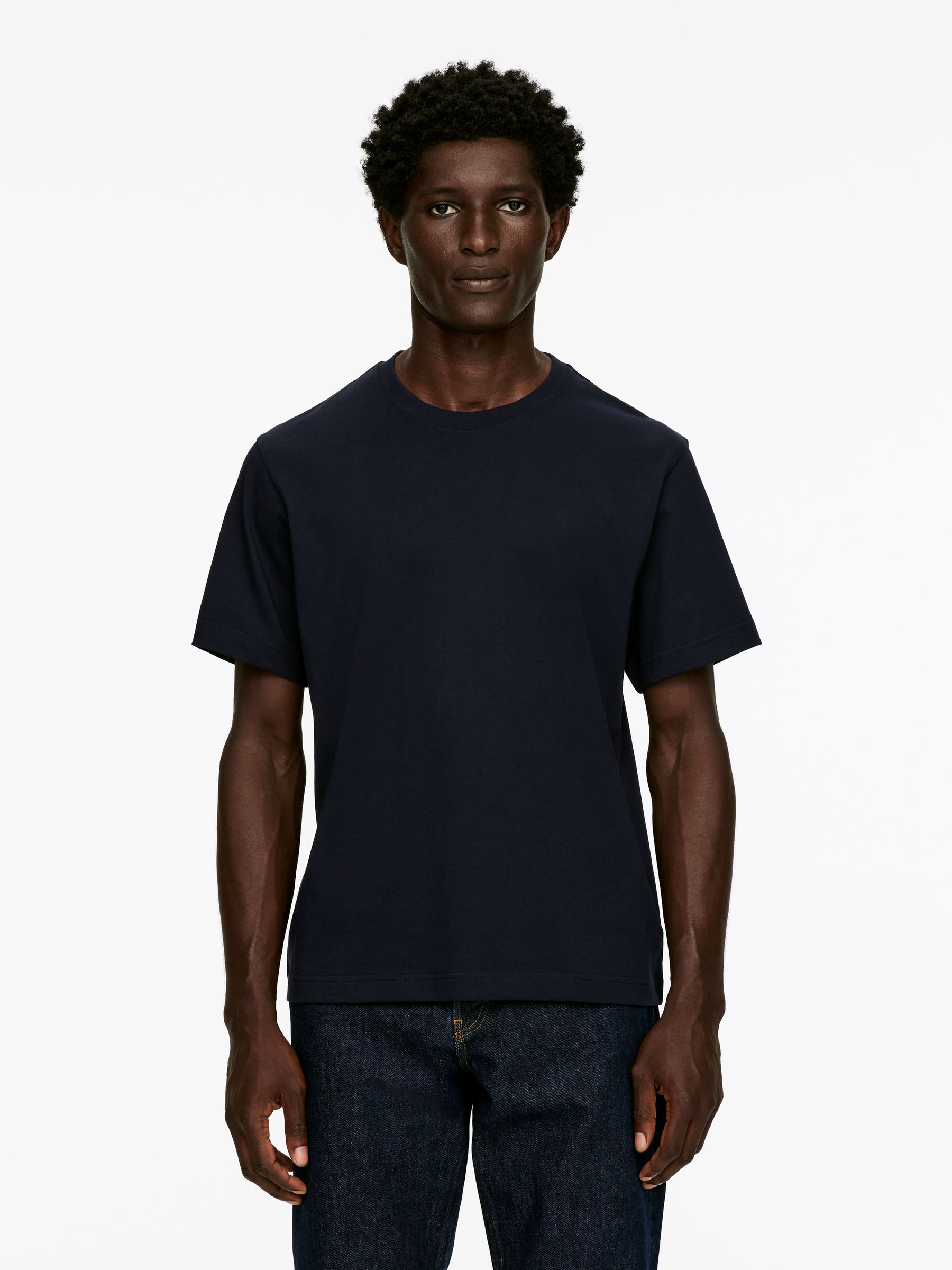 220 GSM Relaxed T-Shirt-#4C5164-10471