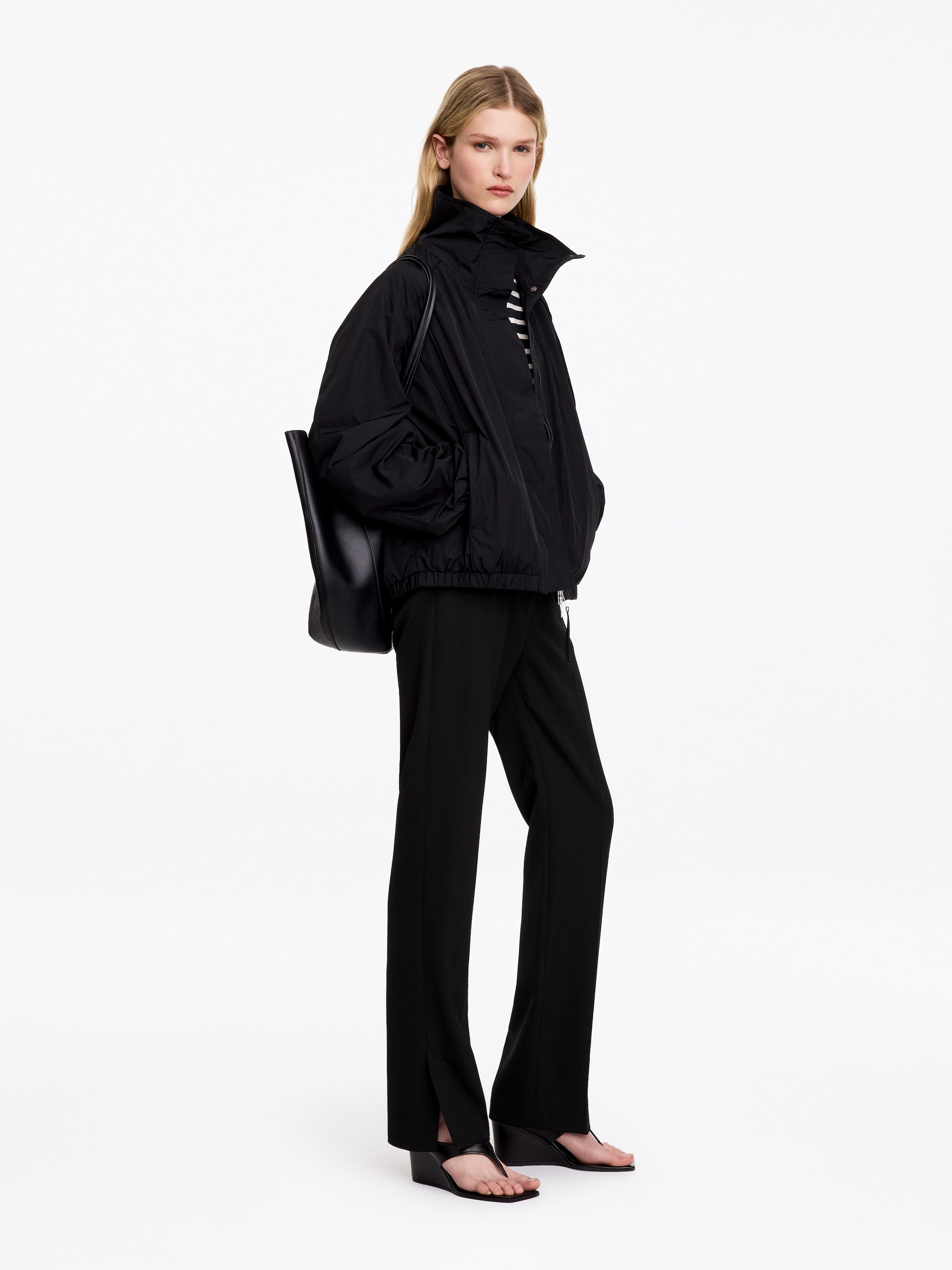 Pantalones sastre slim - Negro - Corte ajustado - women - StillMedia/Lookbook - 3