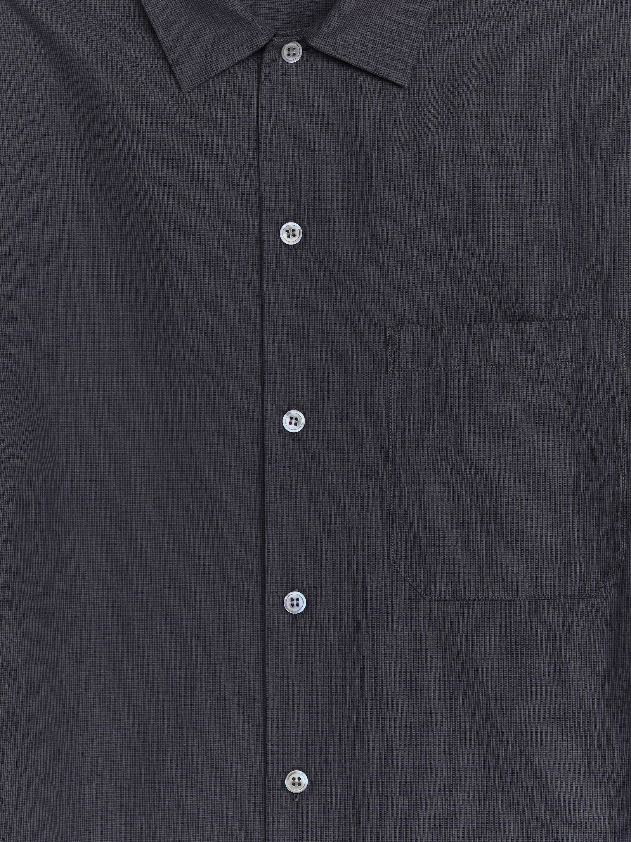 Größeres Bild anzeigen: Kariertes Popeline-Hemd - Schwarz - Men | H&M AT 2