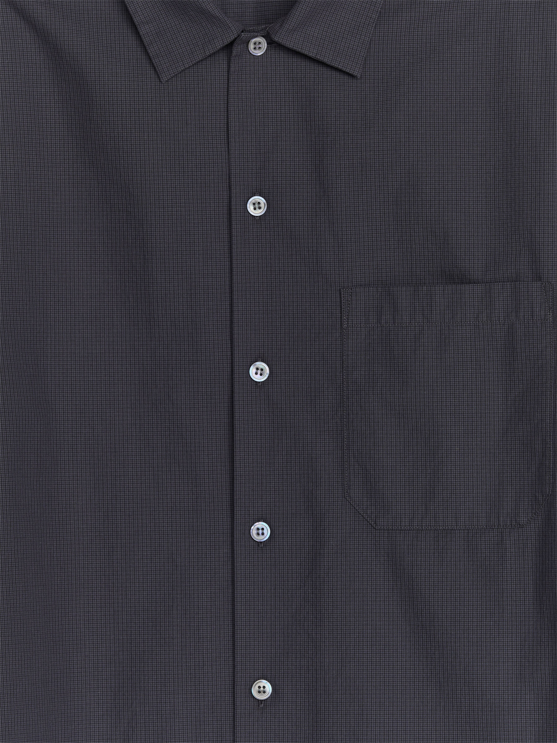 Kariertes Popeline-Hemd - Schwarz - Relaxed Fit - Herren - StillMedia/DescriptiveDetail - 2