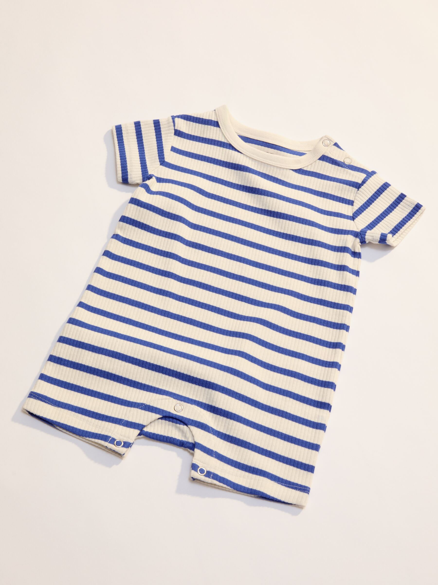 Barboteuse courte en jersey - Bleu/Blanc - Regular fit - Enfant - StillMedia/Environmental - 1