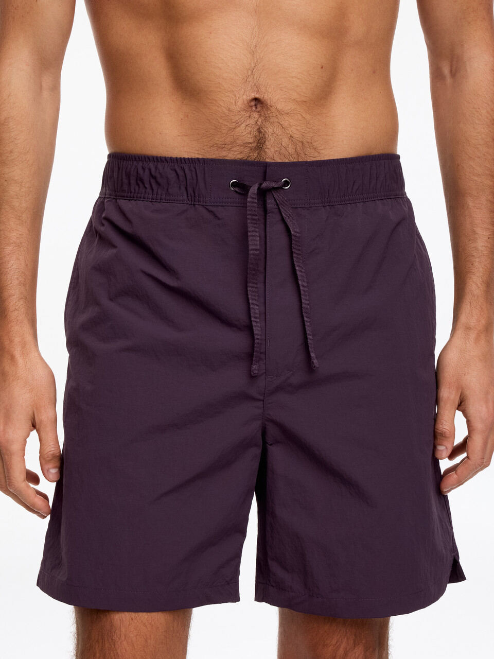 Short de bain - Mauve foncé - Relaxed fit - Homme - StillMedia/Lookbook - 3