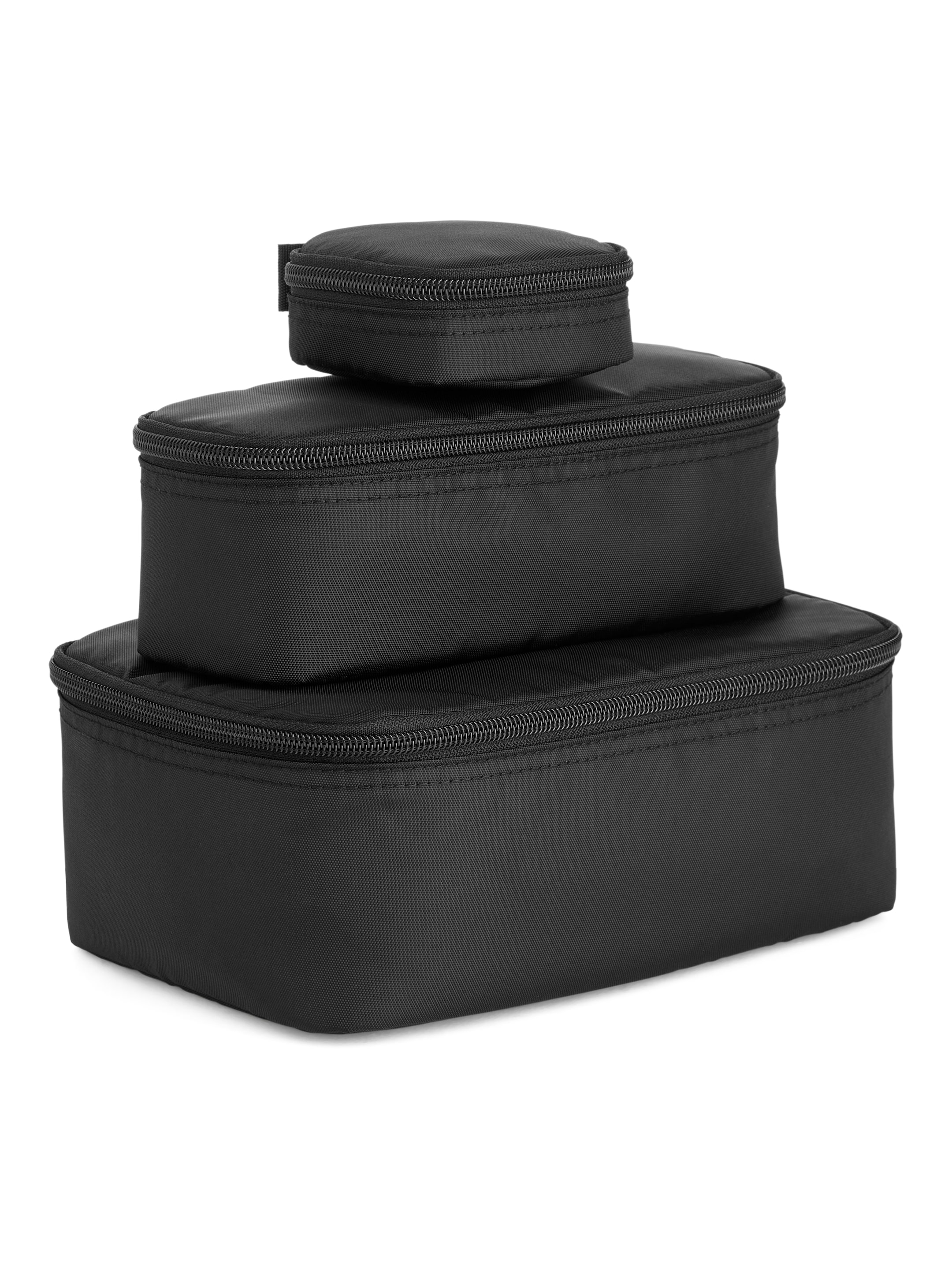 Koffer-Organizer im 3er-Pack - Schwarz - Reise - StillMedia/DescriptiveStillLife - 2