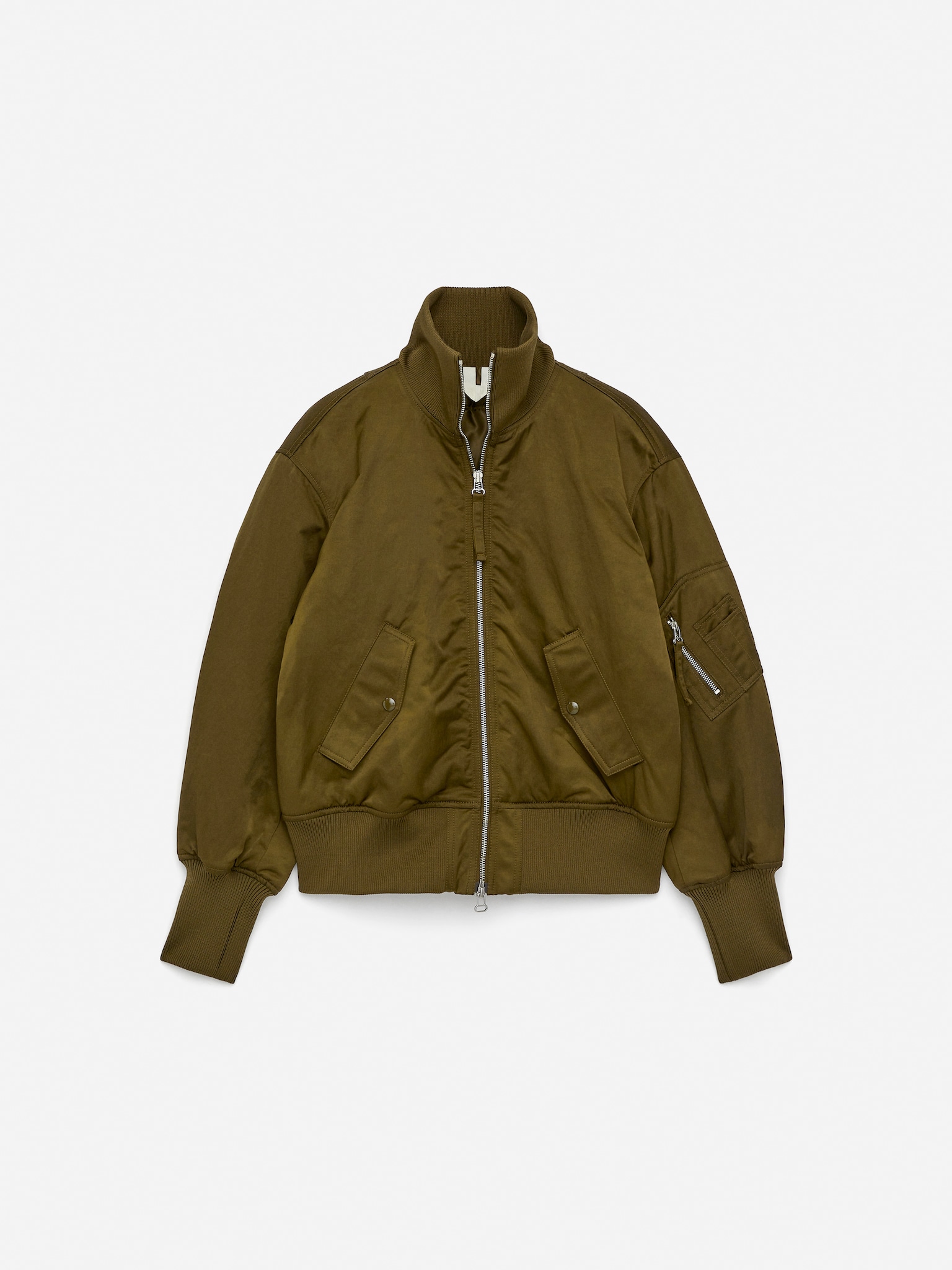 Nylon Jacket - Khaki Green - 2