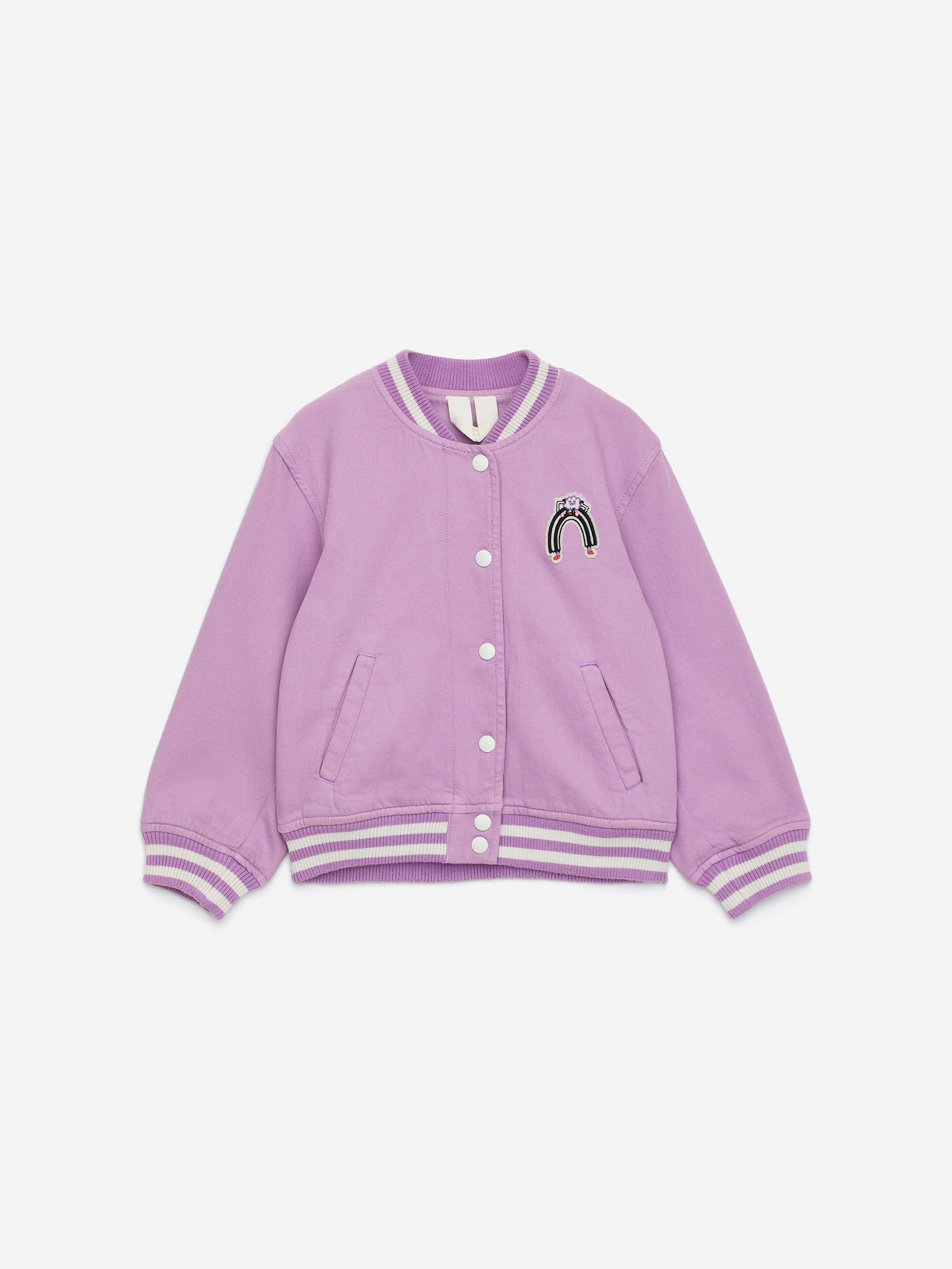Collegejacka - Lila - Regular fit - Children - StillMedia/DescriptiveStillLife - 1