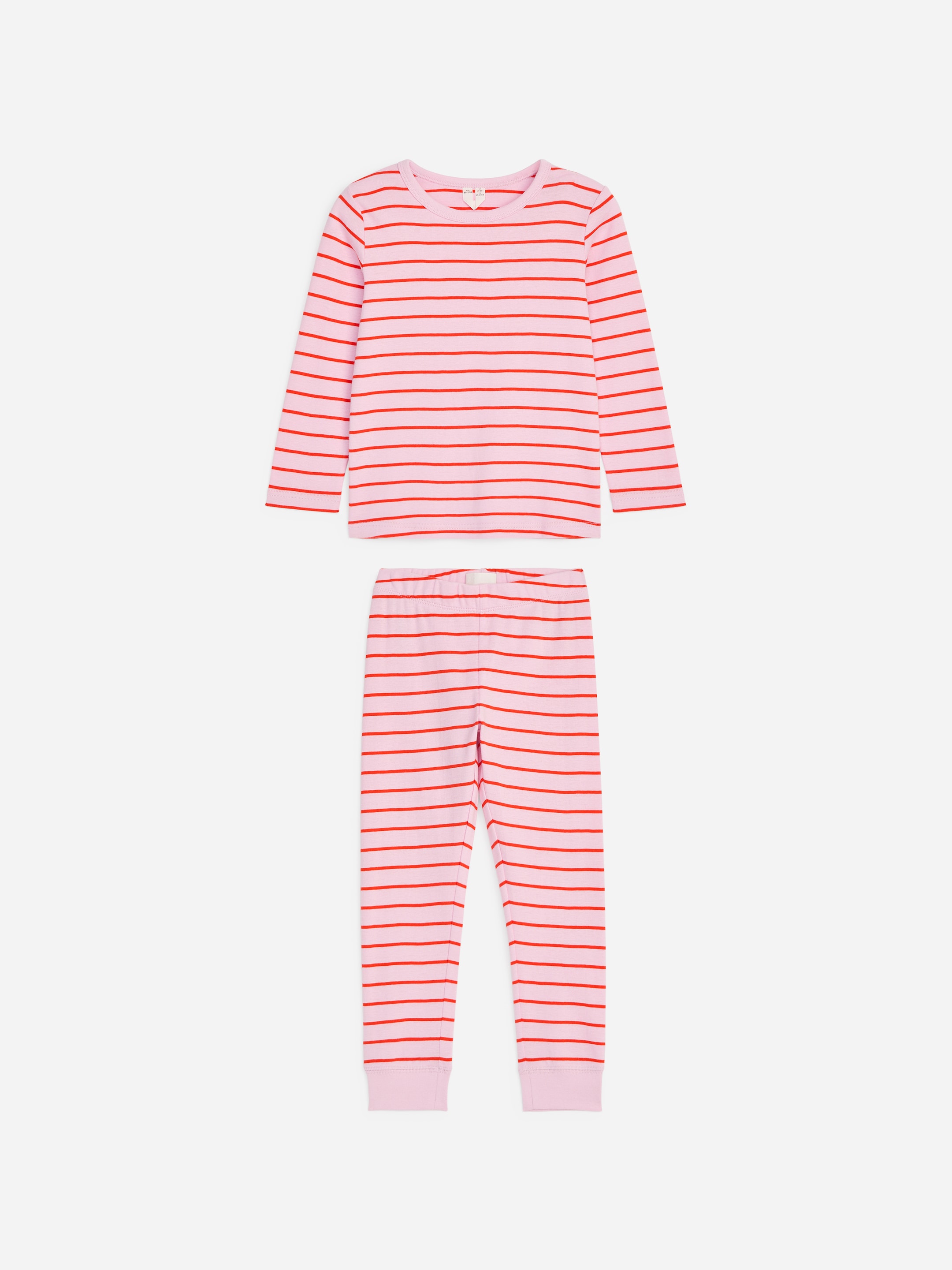 Jersey Pyjama Set-Pink-19880