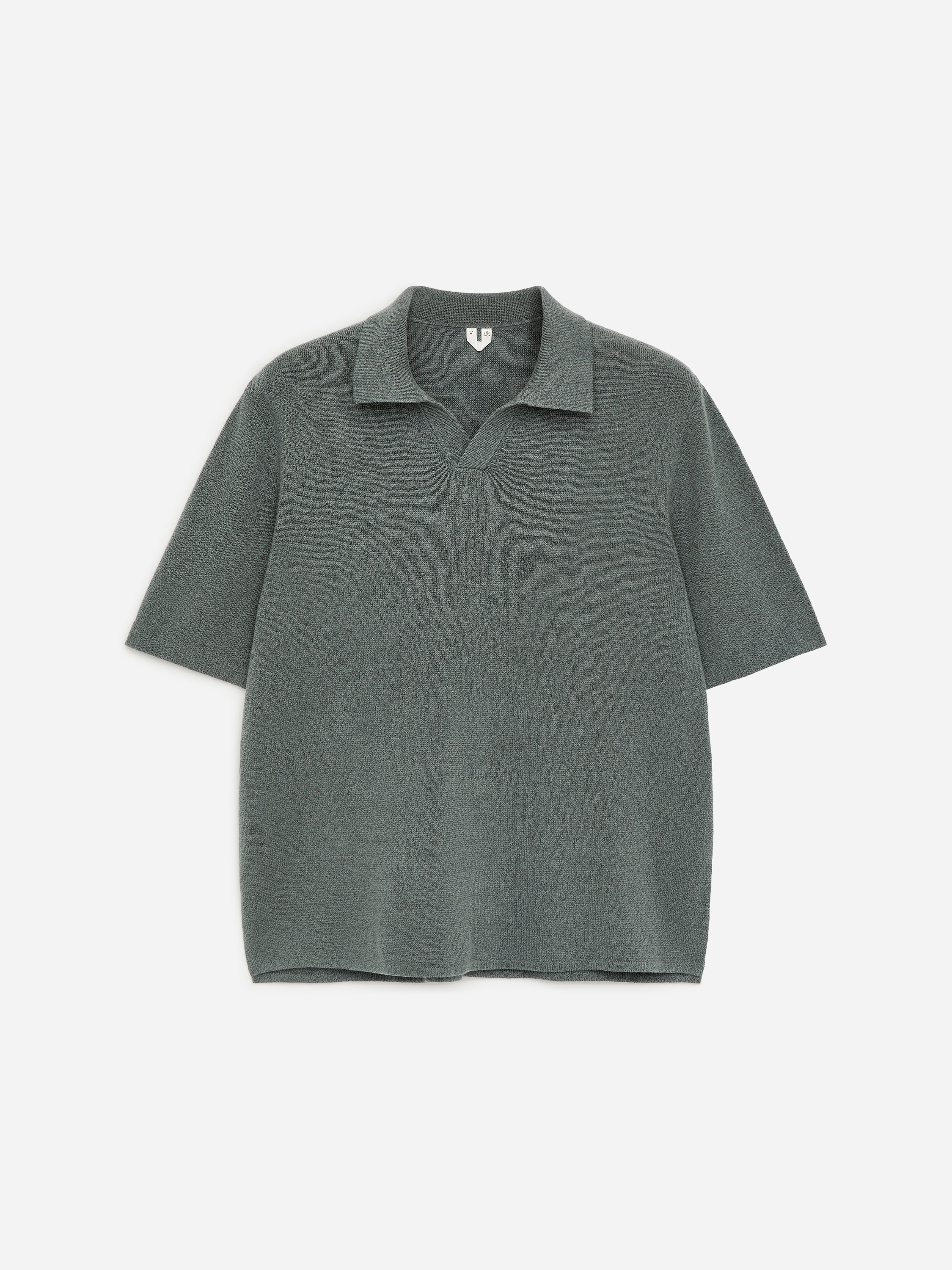 Koszulka polo z bawełny i lnu