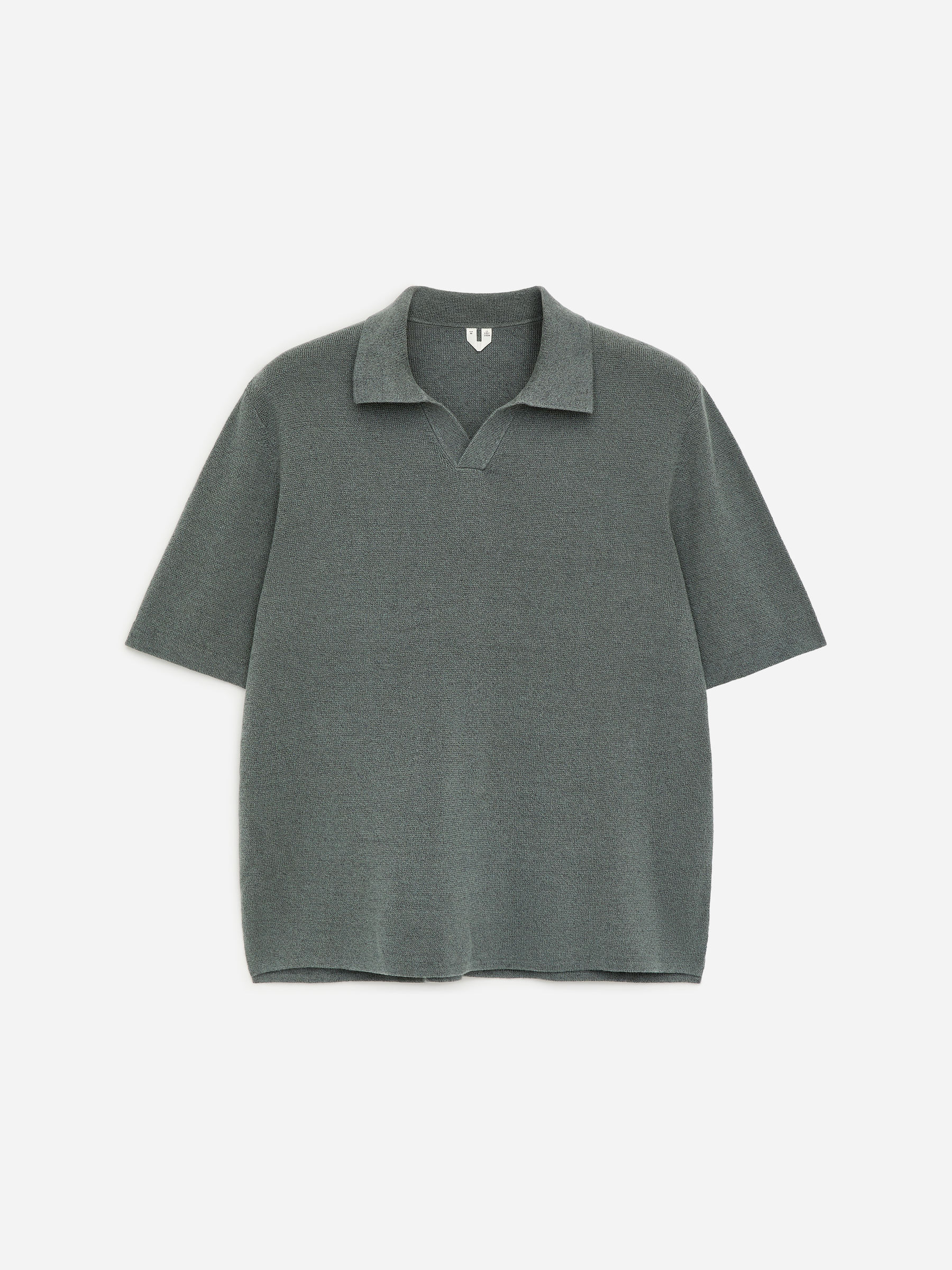 Poloshirt aus Baumwoll-Leinen - Dunkelgrau - Regular Fit - Men - StillMedia/DescriptiveStillLife - 1