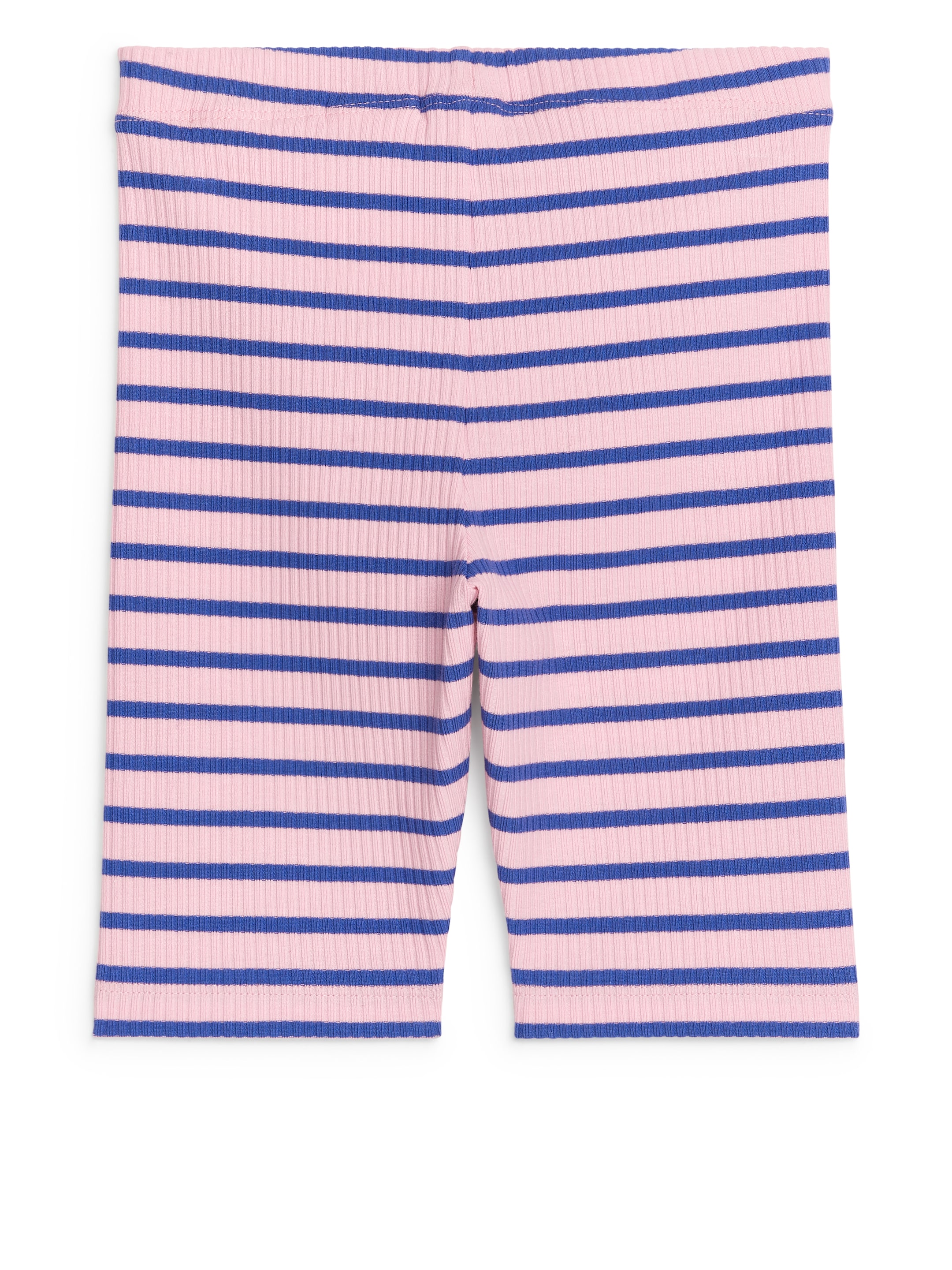 Gerippte Radlerhose aus Jersey - Rosa/Blau - Slim Fit - Kinder - StillMedia/DescriptiveStillLife - 1