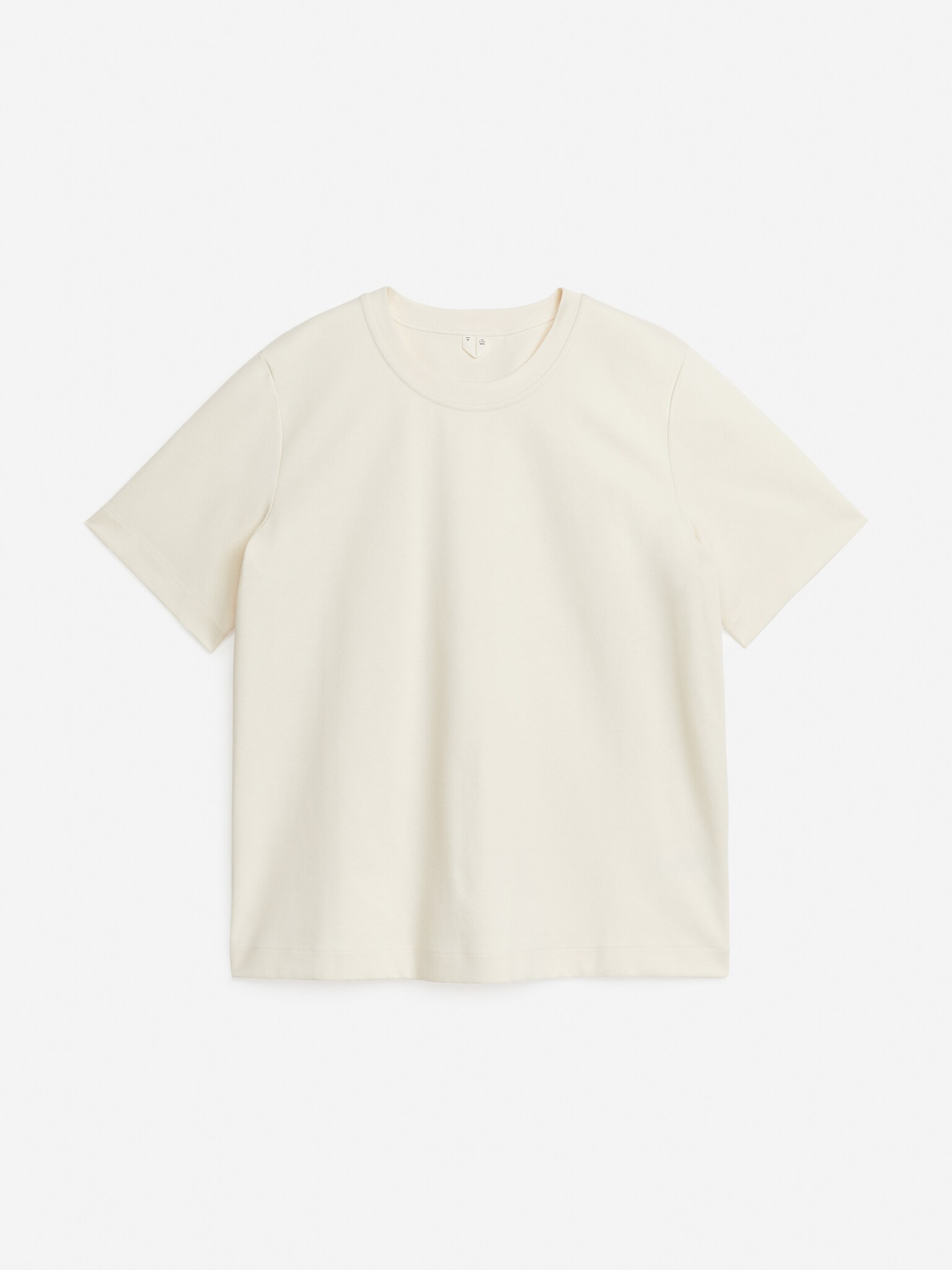 T-shirt épais PEARL - Blanc cassé/Bordeaux/Blanc/Marron foncé/Rose/Taupe/Noir/Gris chiné/Bleu ciel/Bleu foncé/Marron foncé