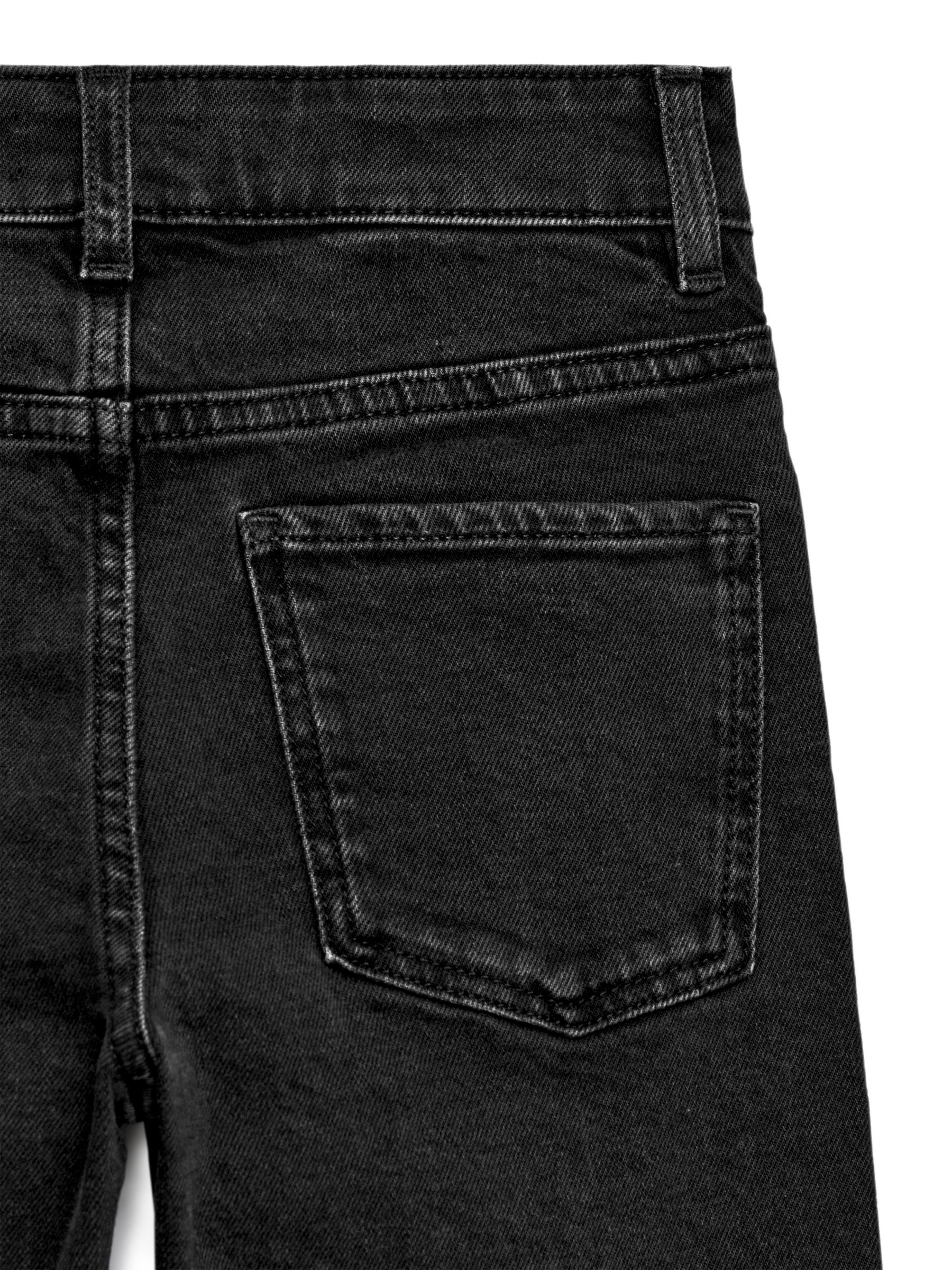 Regular Stretch Jeans - Black - Regular fit - Children - StillMedia/DescriptiveDetail - 1