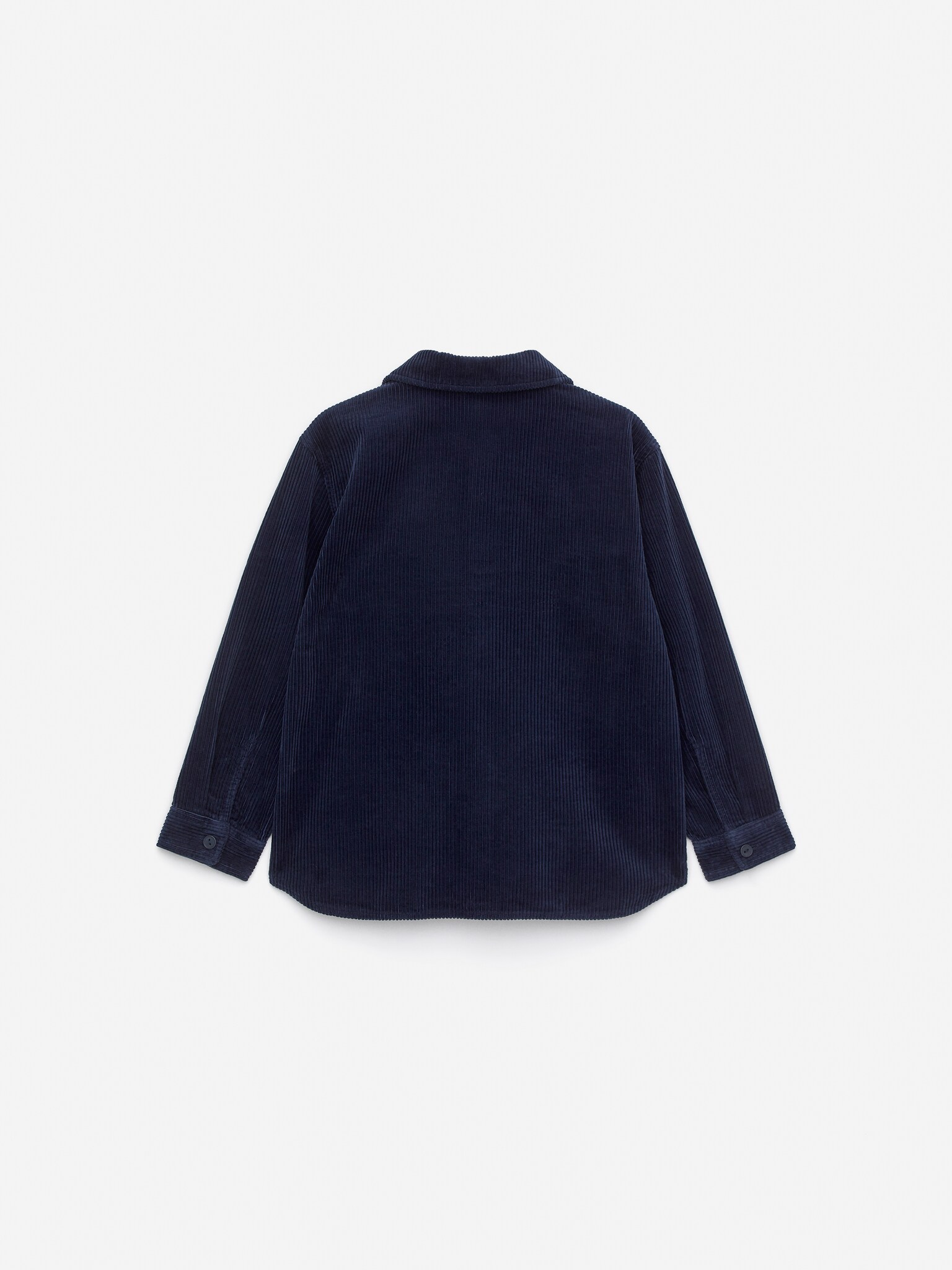 Corduroy Overshirt - Dark Blue - 2