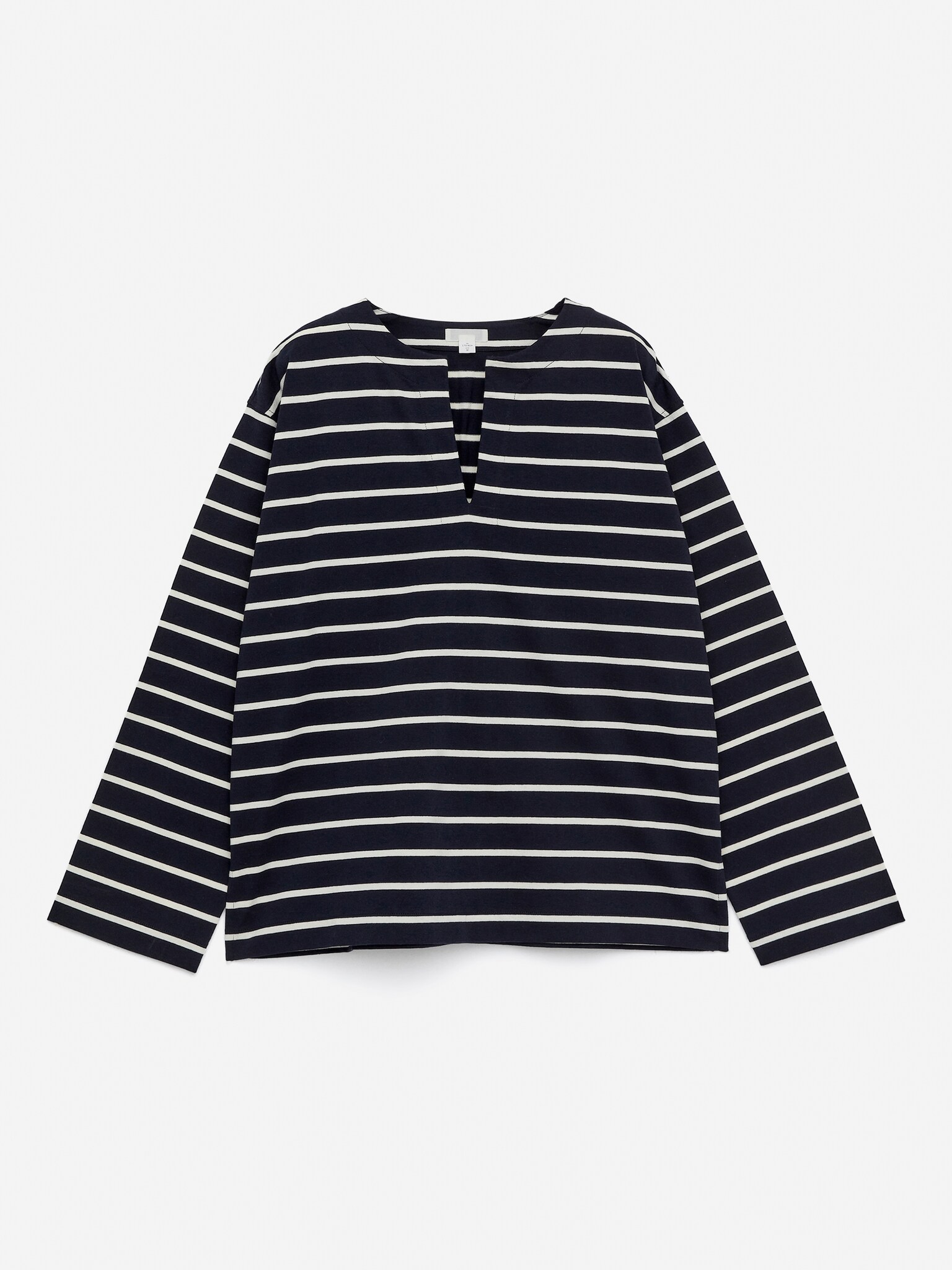 Long-Sleeve Top - Dark Blue - 2