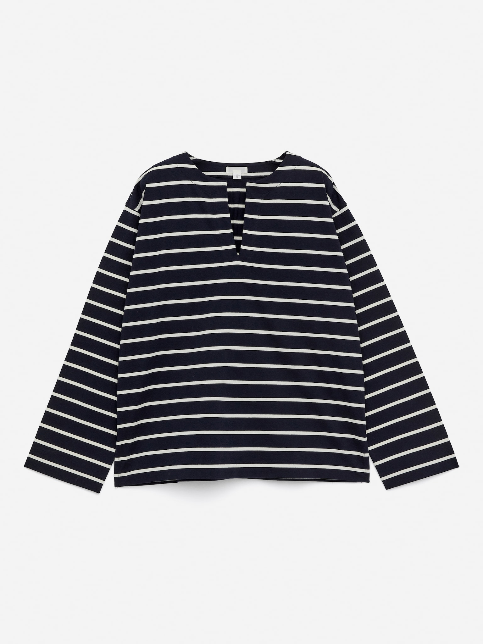 Long-Sleeve Top - Dark Blue - 2