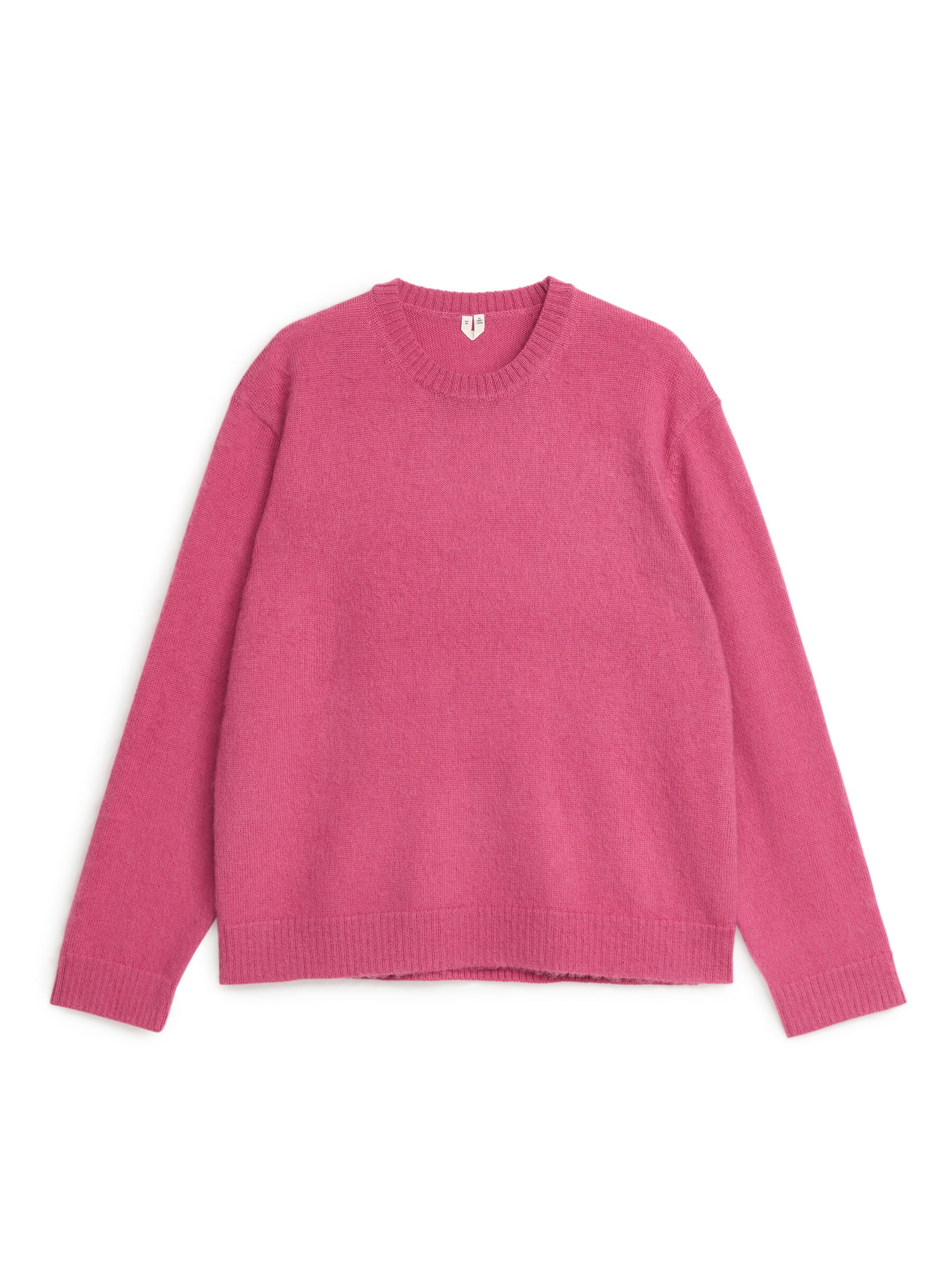 Sweter ze szczotkowanej wełny - Różowy - Fason normalny - Men - StillMedia/DescriptiveStillLife - 2