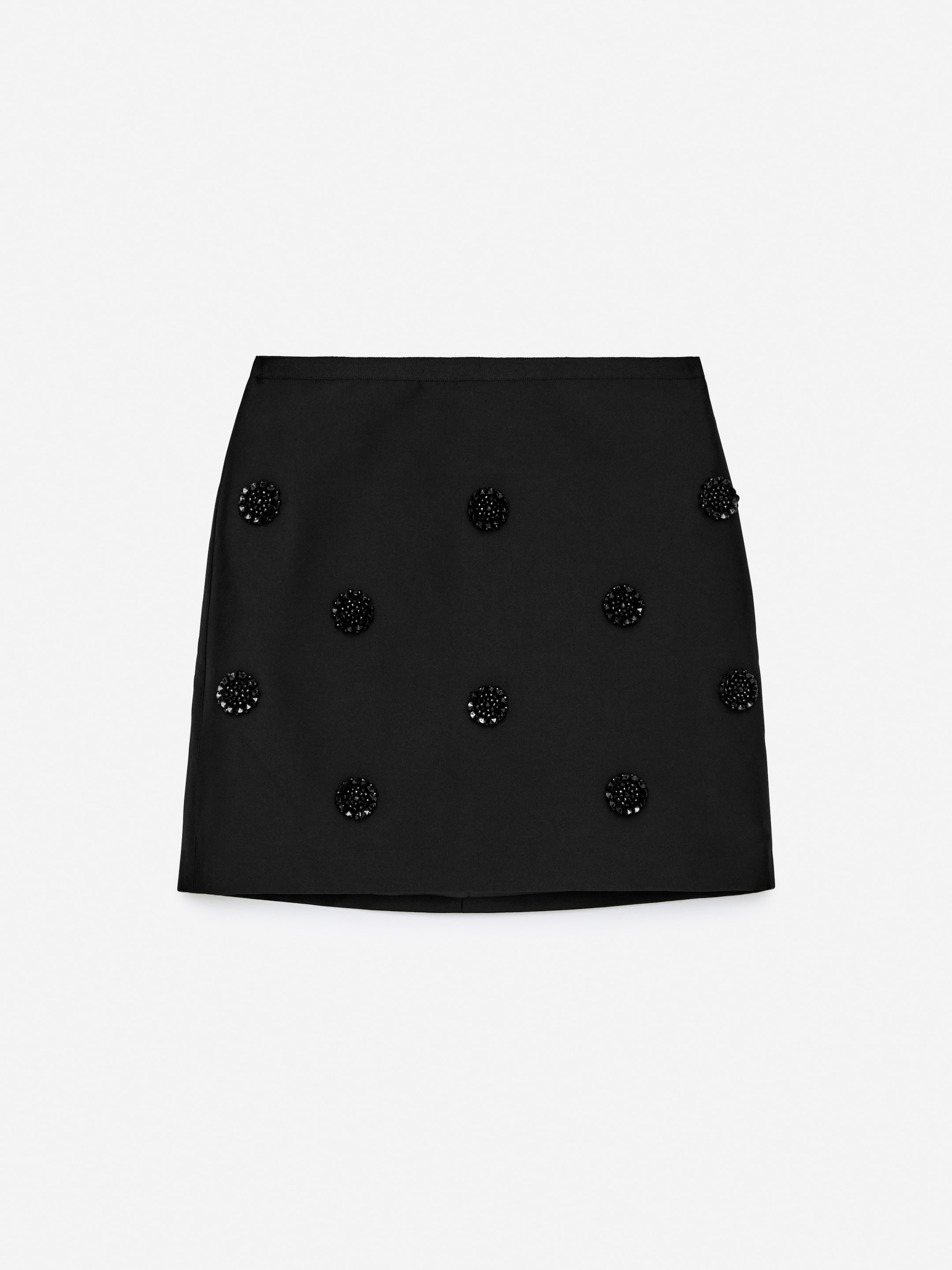 Embellished Mini Skirt - Black - Regular fit - Women - StillMedia/DescriptiveStillLife - 2