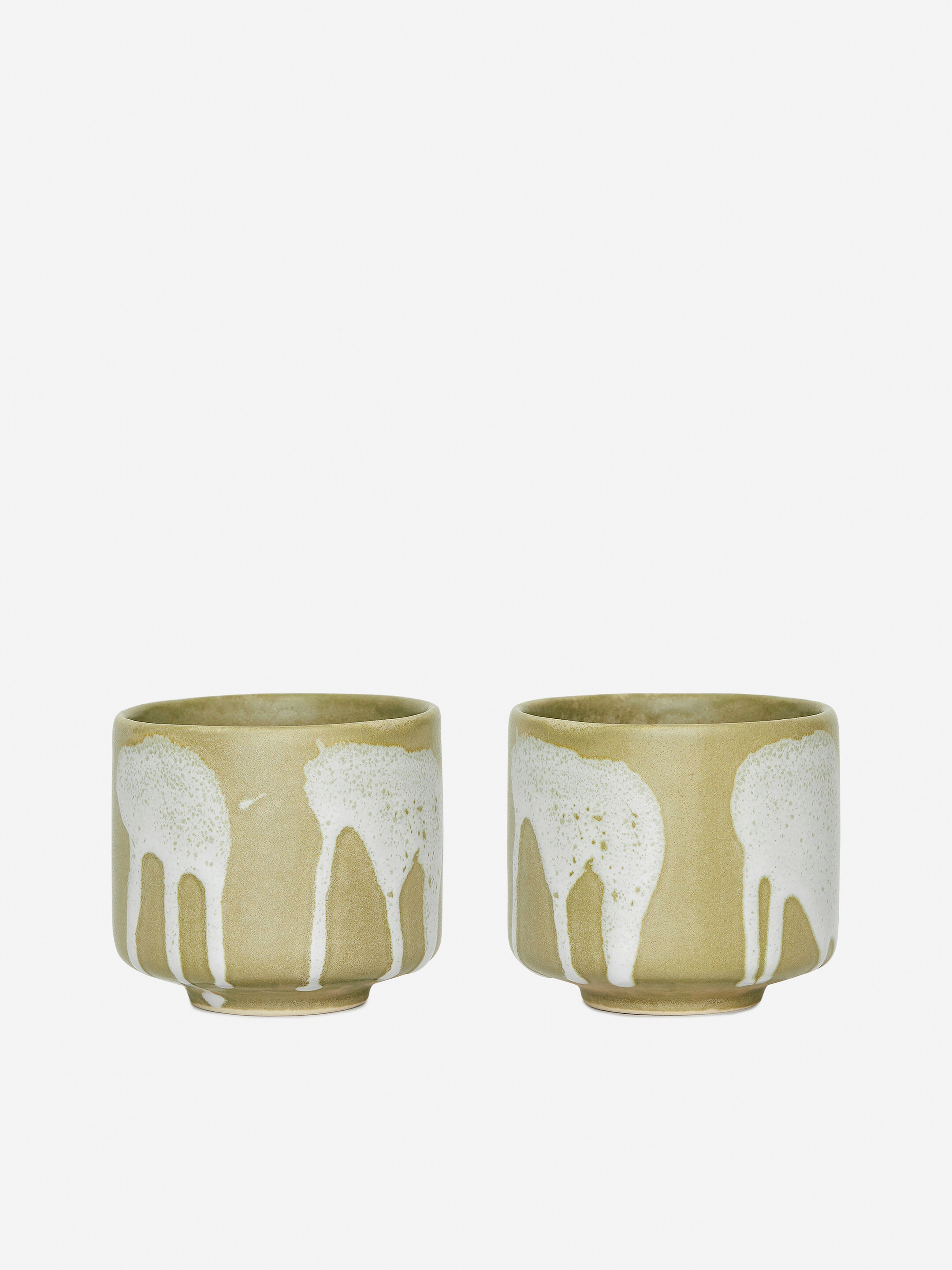 Visualizza immagine più grande: Set da 2 tazze in grès porcellanato - Verde polvere - HOME | H&M IT 1