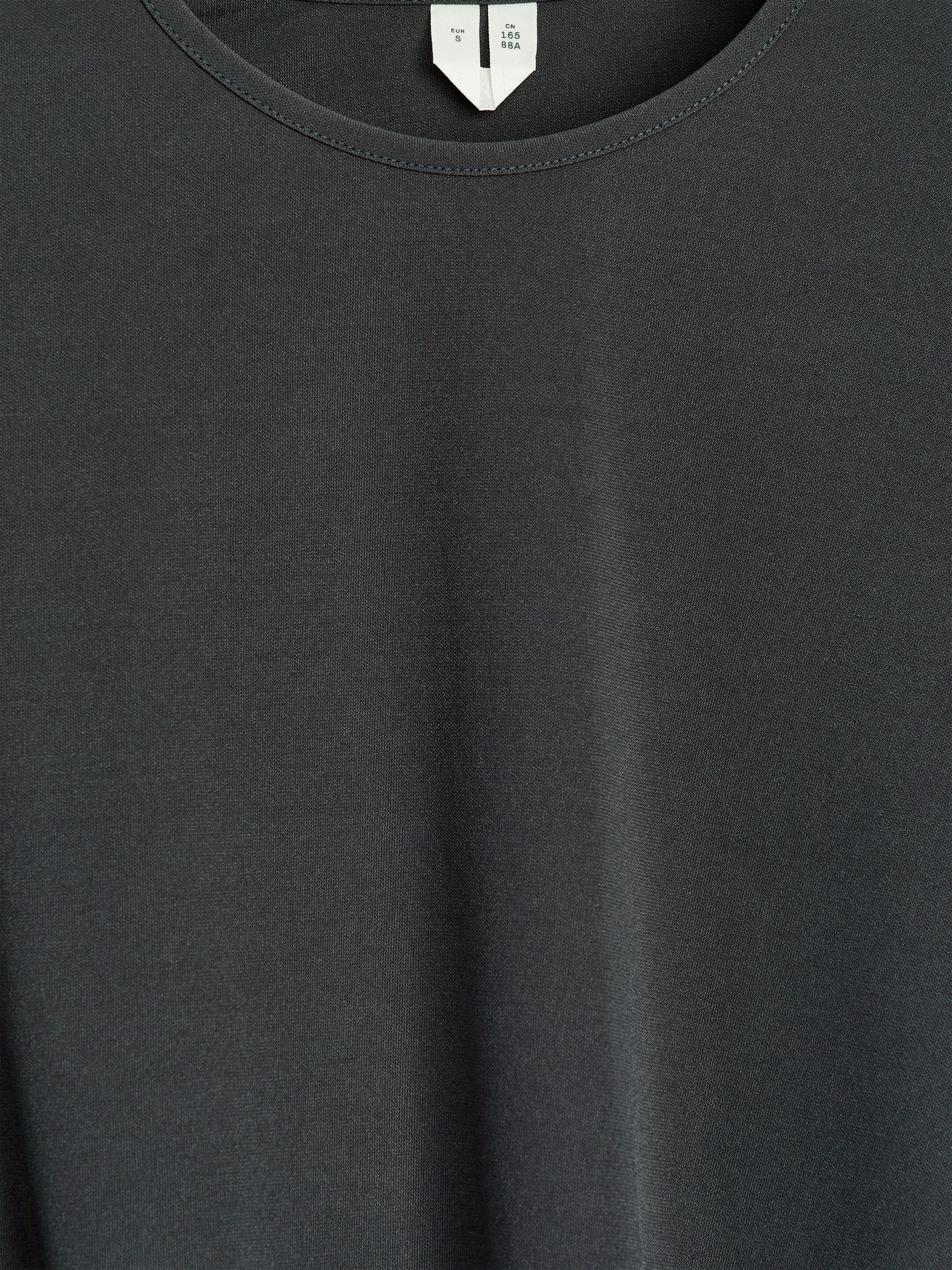 Maglia drappeggiata - Grigio scuro - Slim fit - Women - StillMedia/DescriptiveDetail - 2