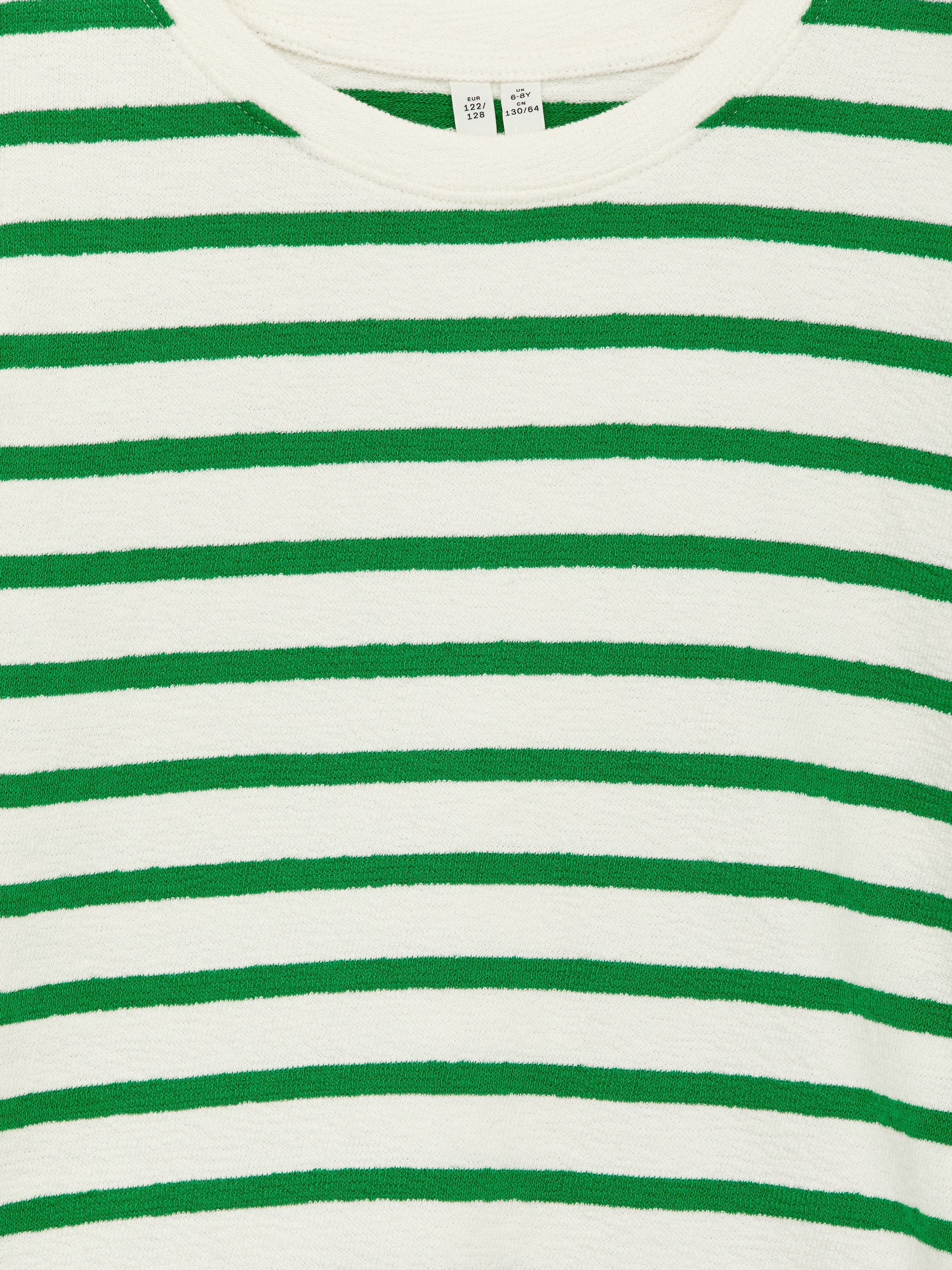 Visualizza immagine più grande: T-shirt a maniche lunghe - Bianco sporco/Verde - BAMBINO | H&M IT 3