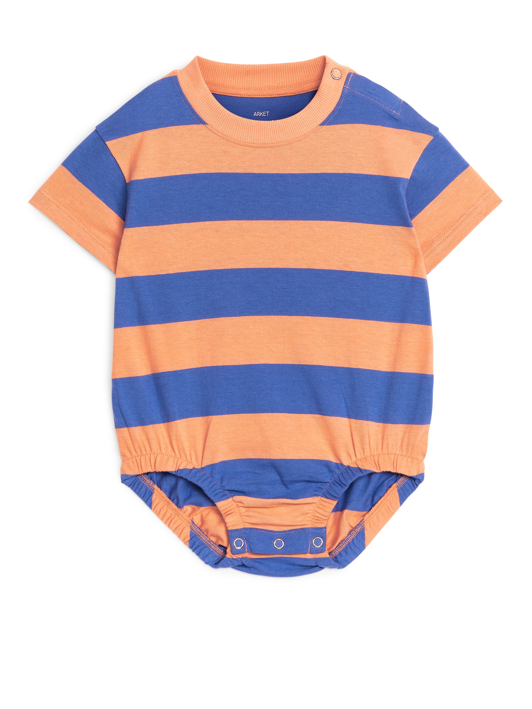 Kurzärmeliger Jersey-Strampler - Blau/Orange - Slim Fit - Kinder - StillMedia/DescriptiveStillLife - 2