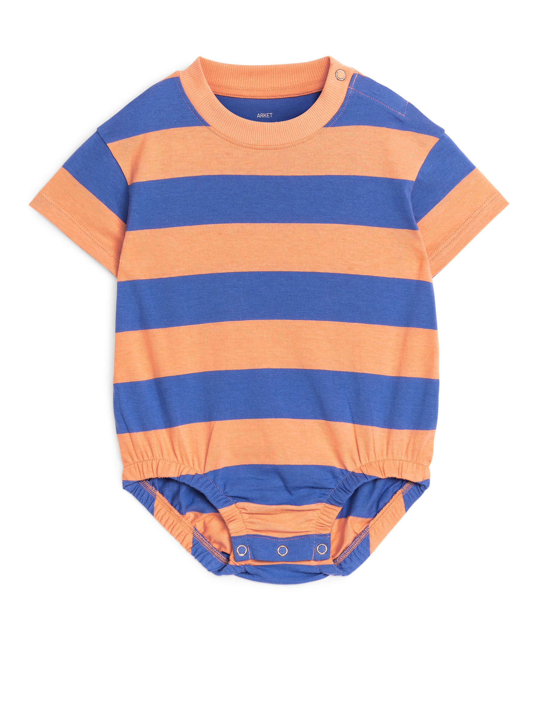 Kurzärmeliger Jersey-Strampler - Blau/Orange - Slim Fit - Kinder - StillMedia/DescriptiveStillLife - 2