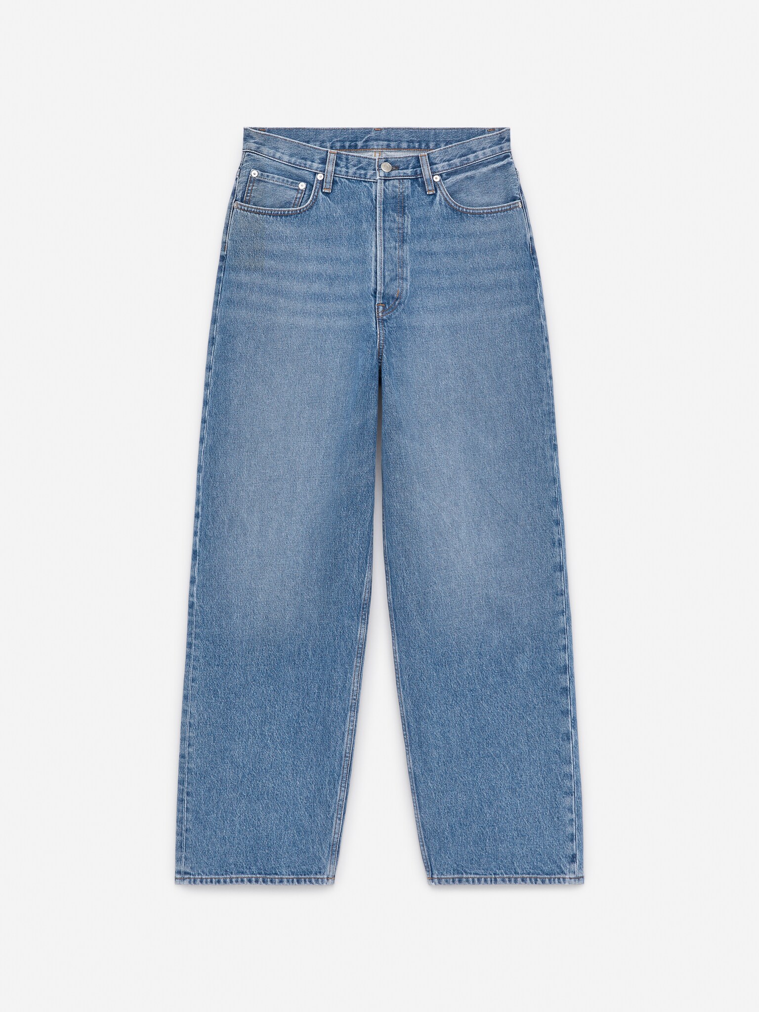 Jean barrel AMBER - Bleu/Bleu/Noir/Vert kaki