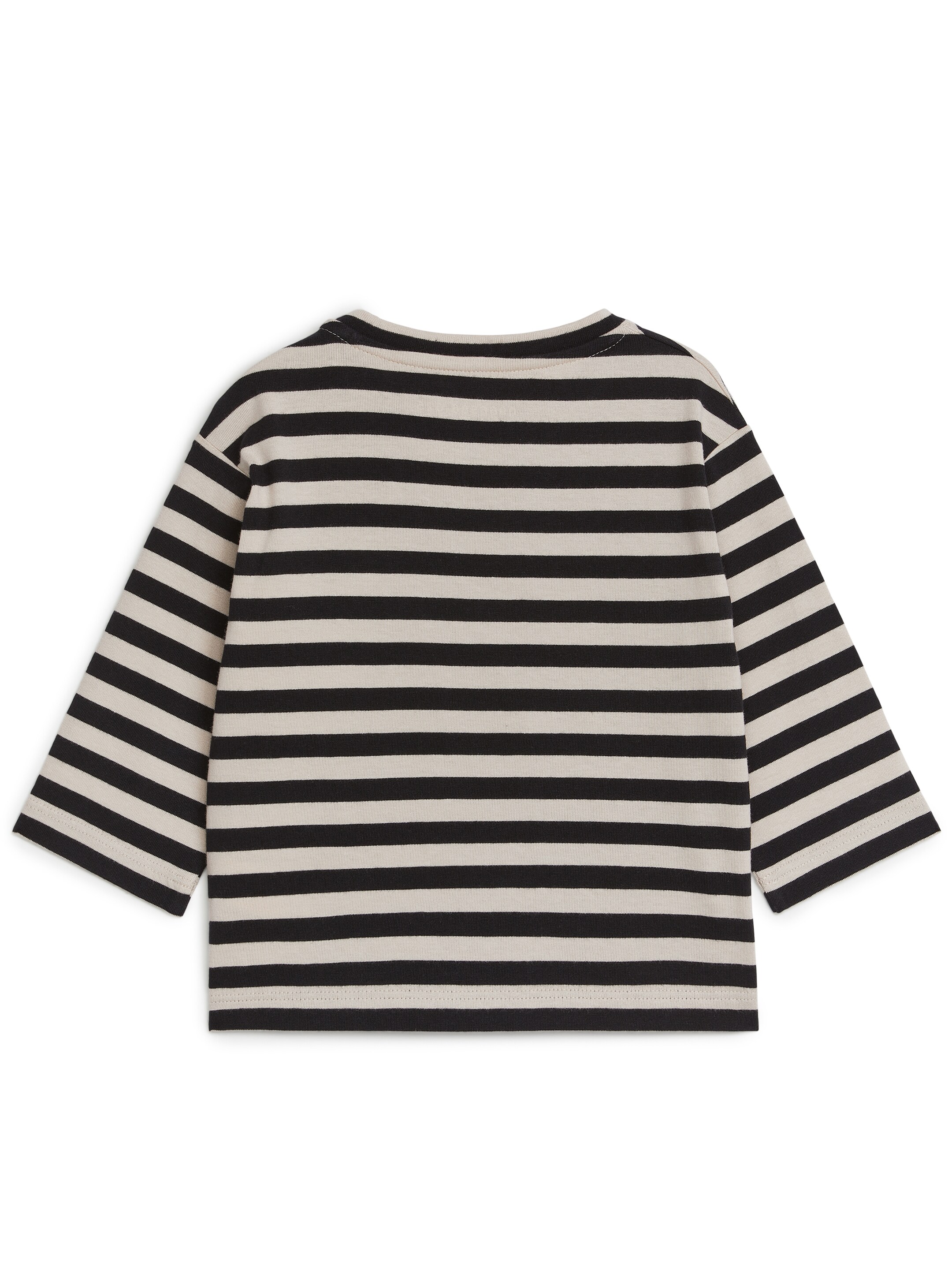 Προβολή μεγαλύτερης εικόνας: Μπλούζα με Μακρύ Μανίκι - Black/Beige - Kids | H&M GR 2