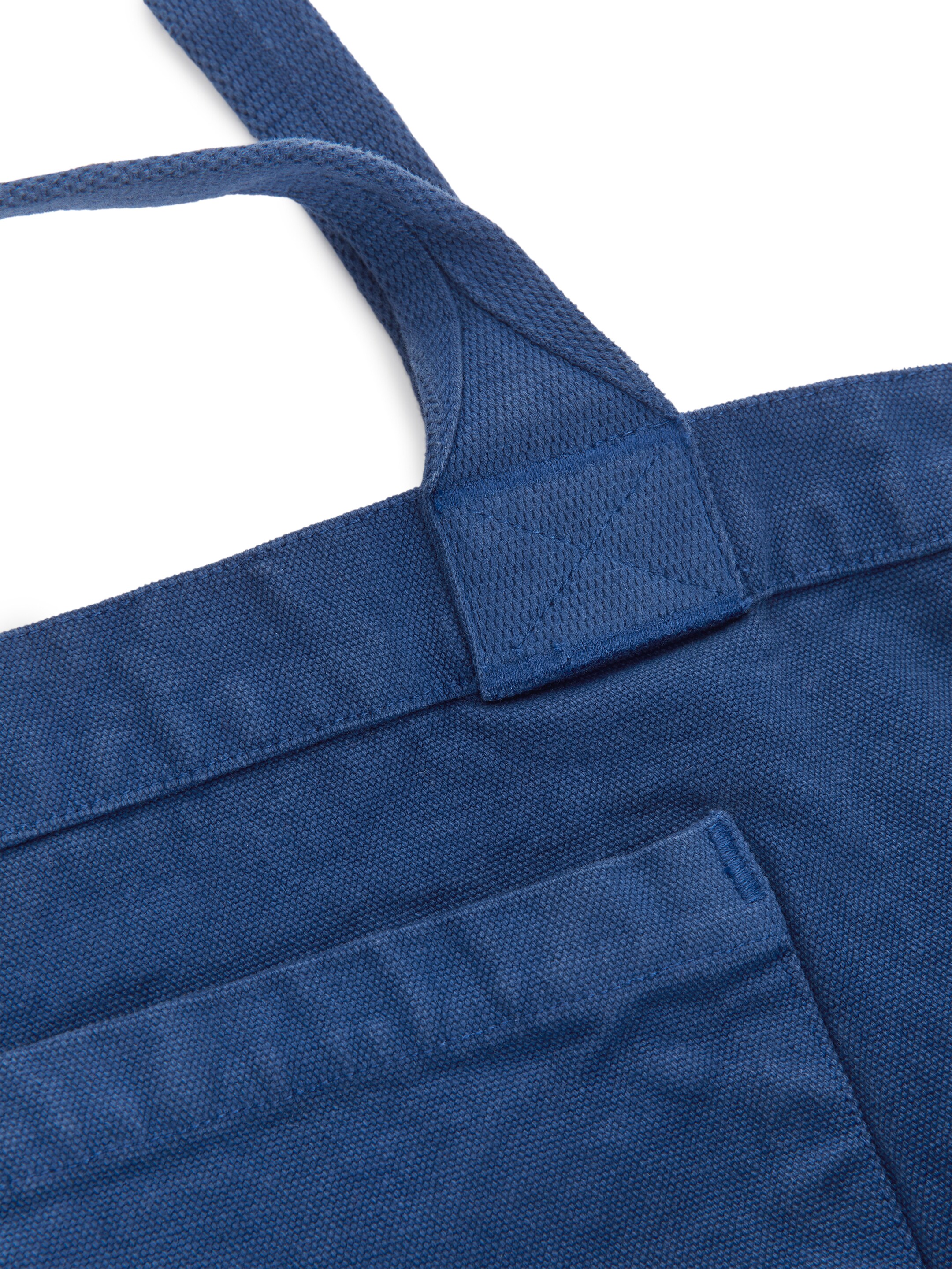Cotton Canvas Bag - Blue/Garment-Dyed - Men - StillMedia/DescriptiveDetail - 1