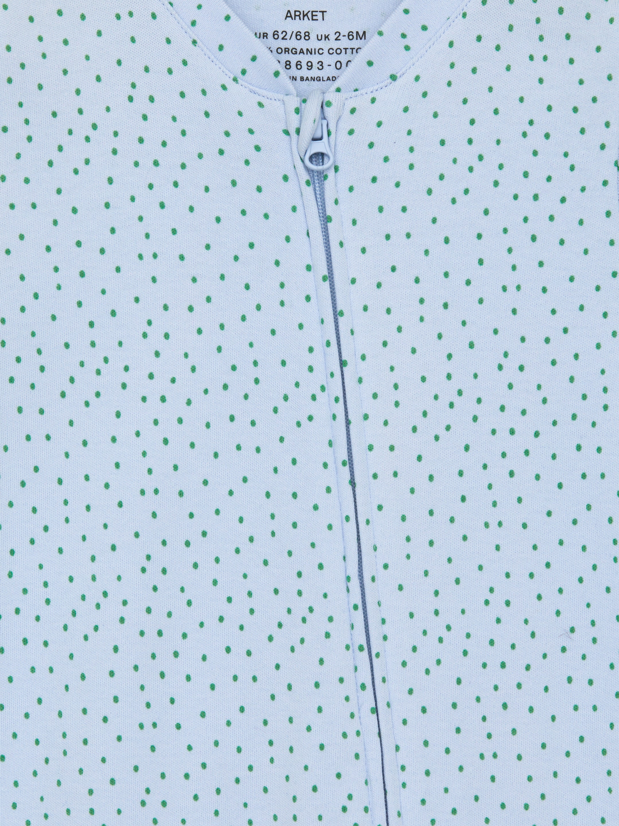 Pyjamas - Ljusblå/gröna prickar - Regular fit - Children - StillMedia/DescriptiveDetail - 1