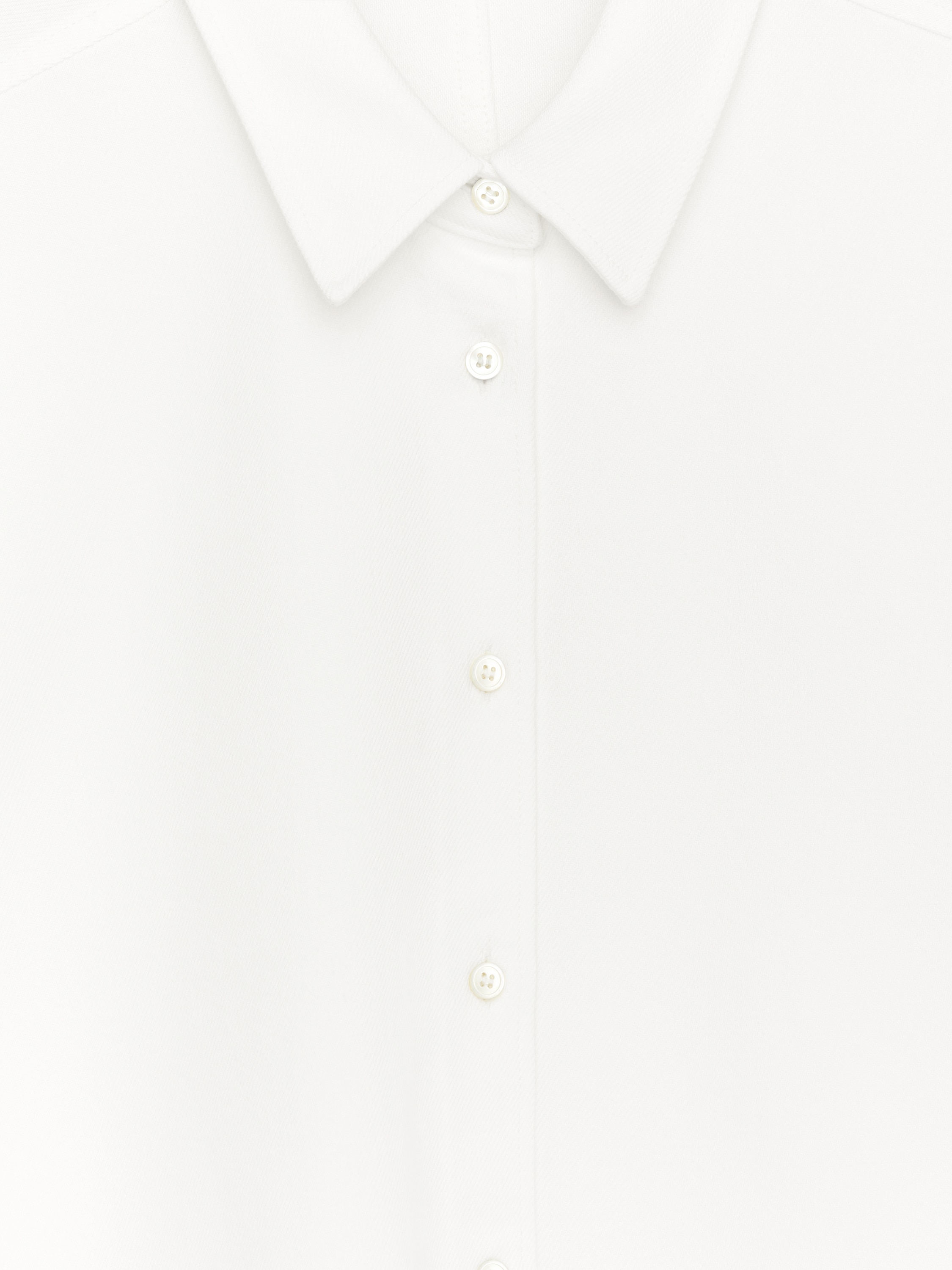 Denim Shirt – White – Women – ARKET DK