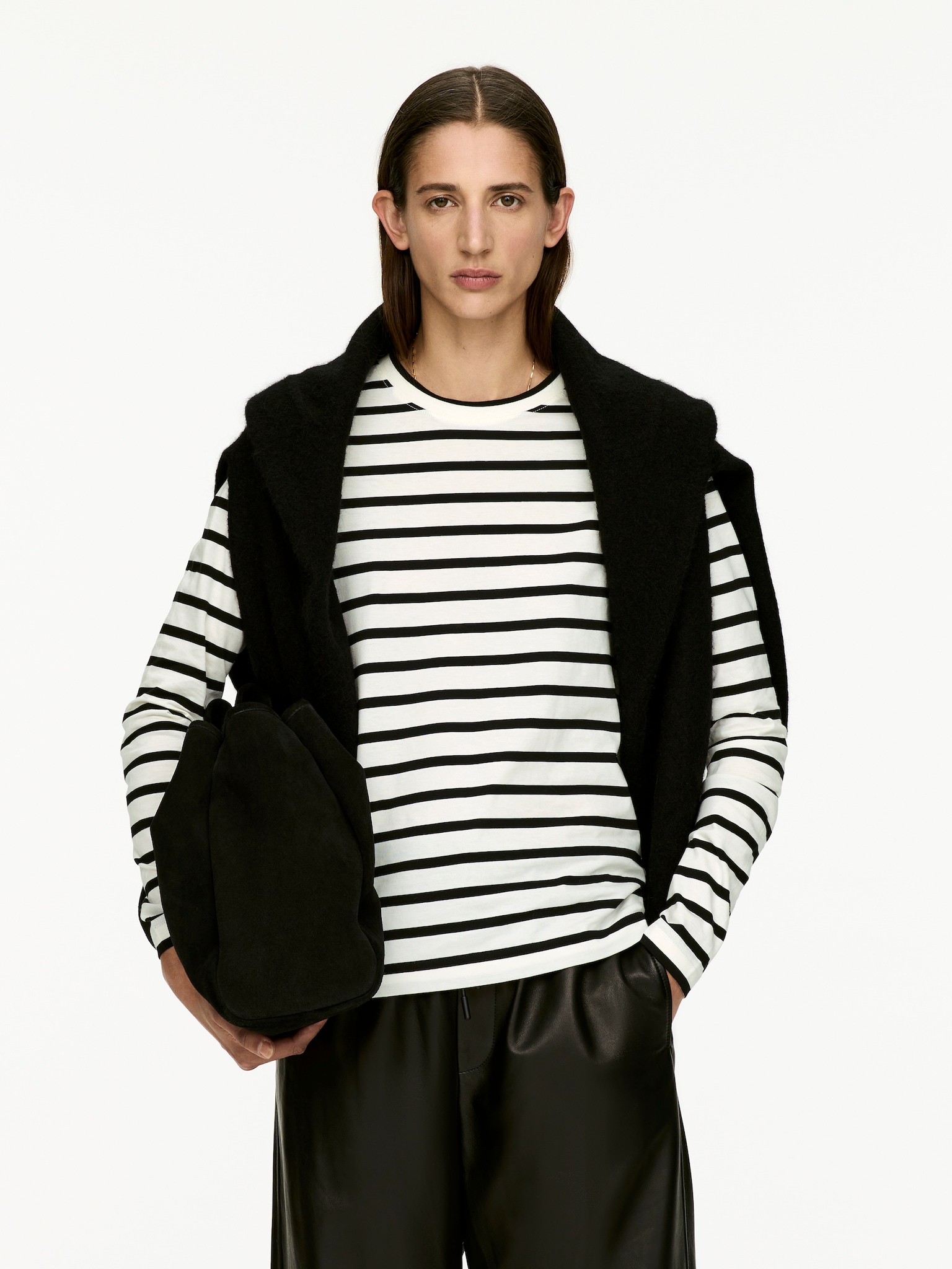 IRIS Signature Long-Sleeve T-Shirt - Off White/Black/Pink/Black/Grey/Off White/Rust/White