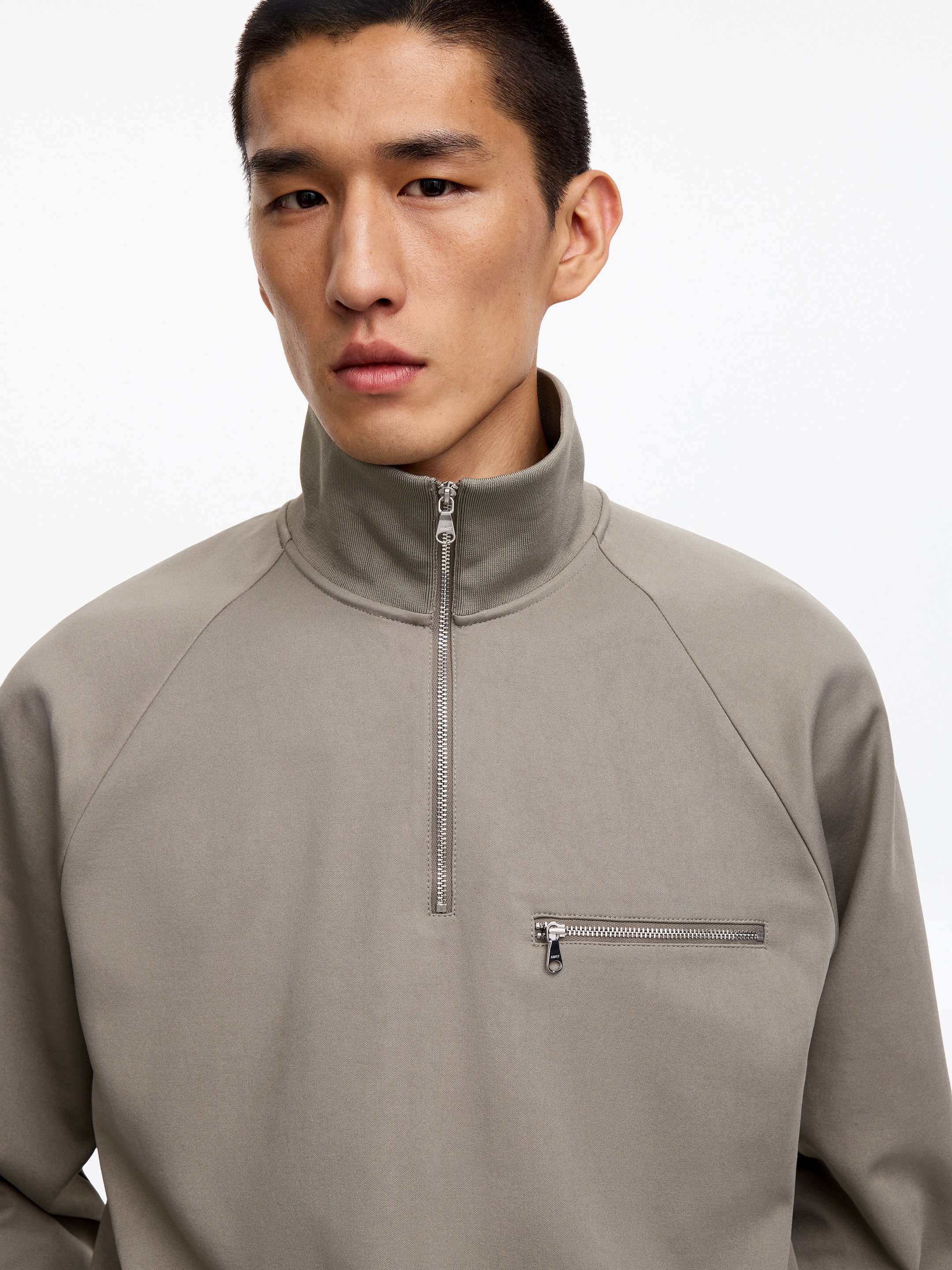 Tracksuit Sweatshirt - Grey - Relaxed fit - Men - StillMedia/Lookbook - 3