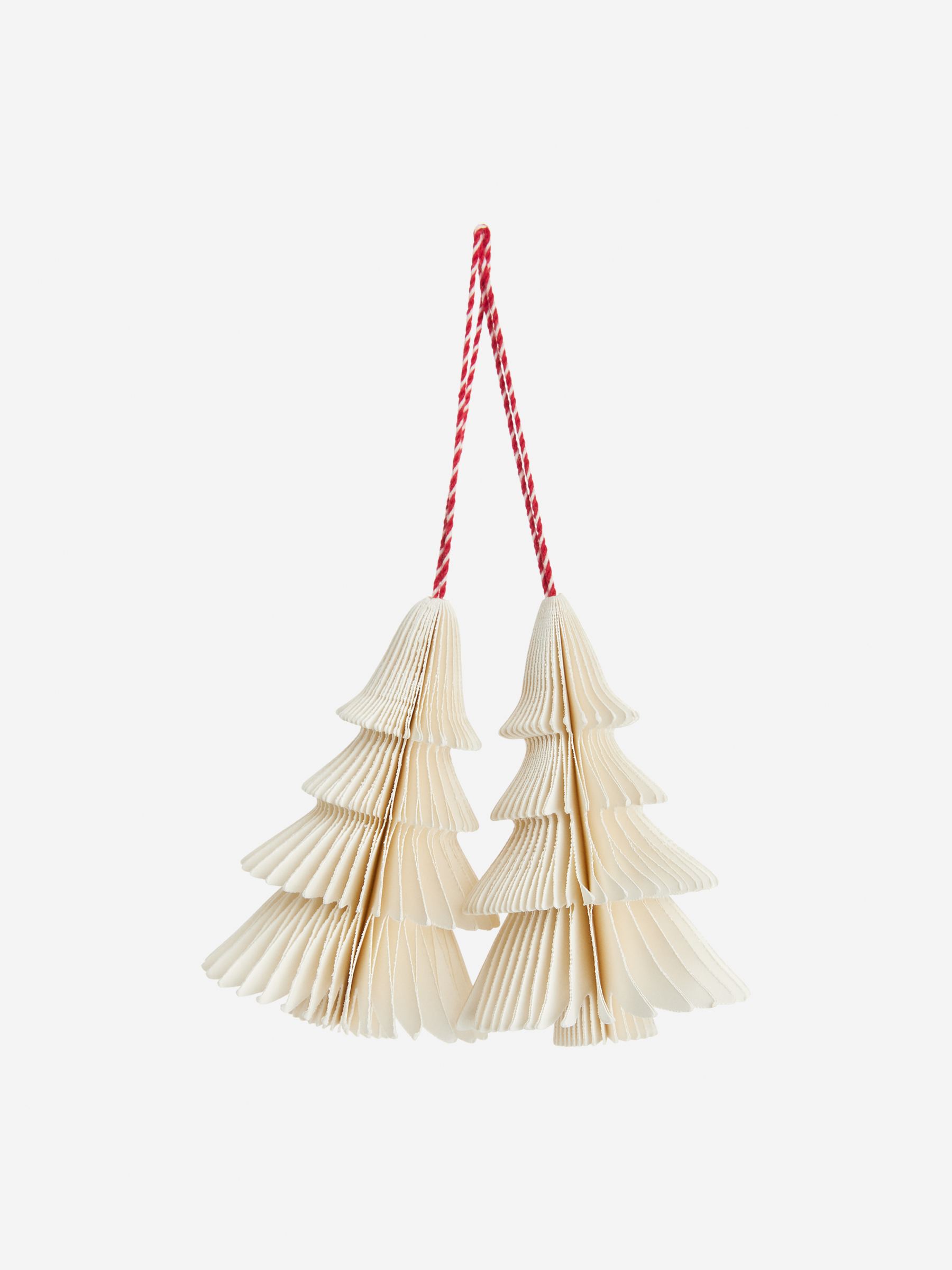 Honeycomb Ornaments Set of 2-#FFFFFF-9456