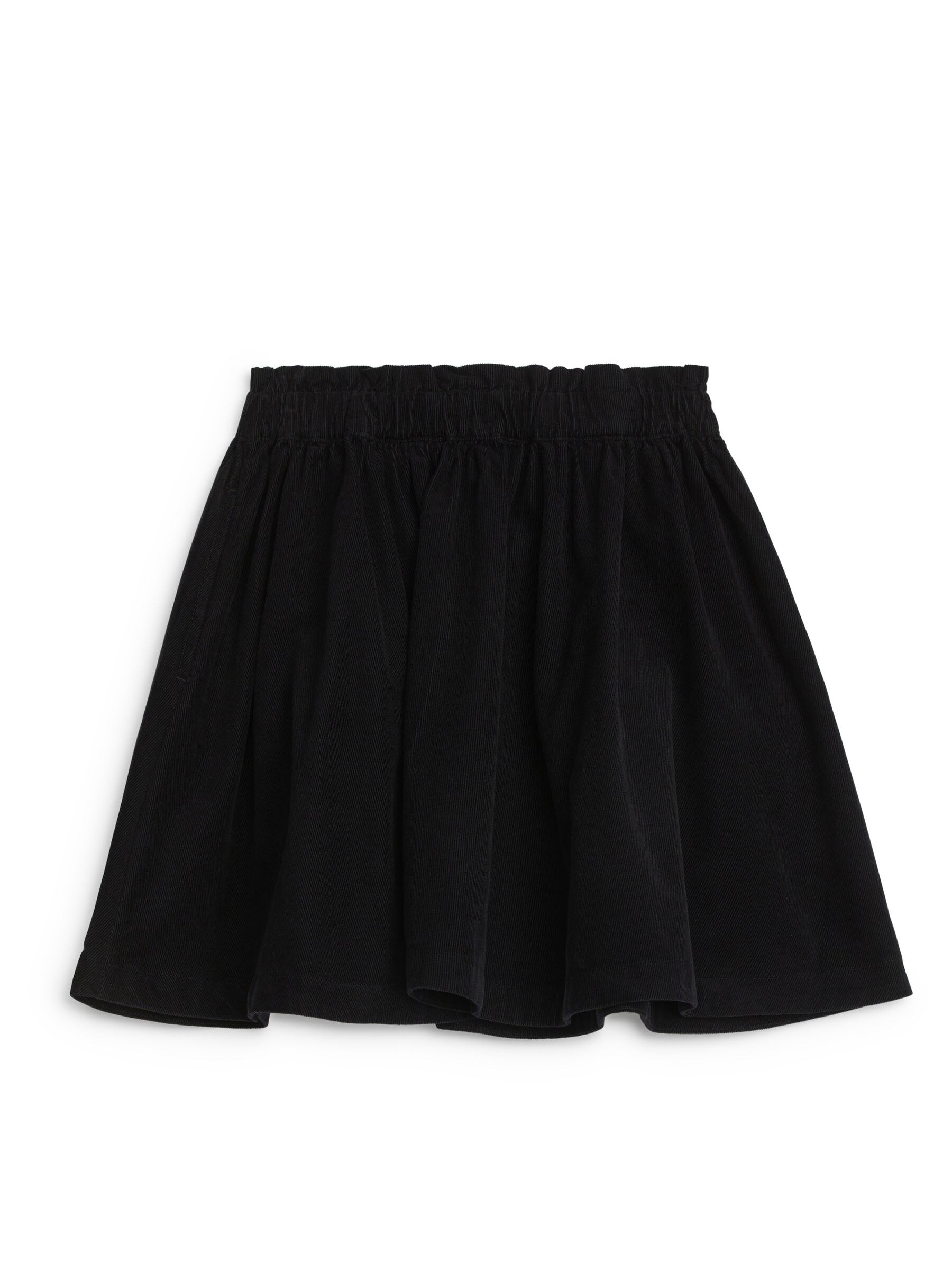 Corduroy Skirt - Black - Regular fit - Children - StillMedia/DescriptiveStillLife - 3