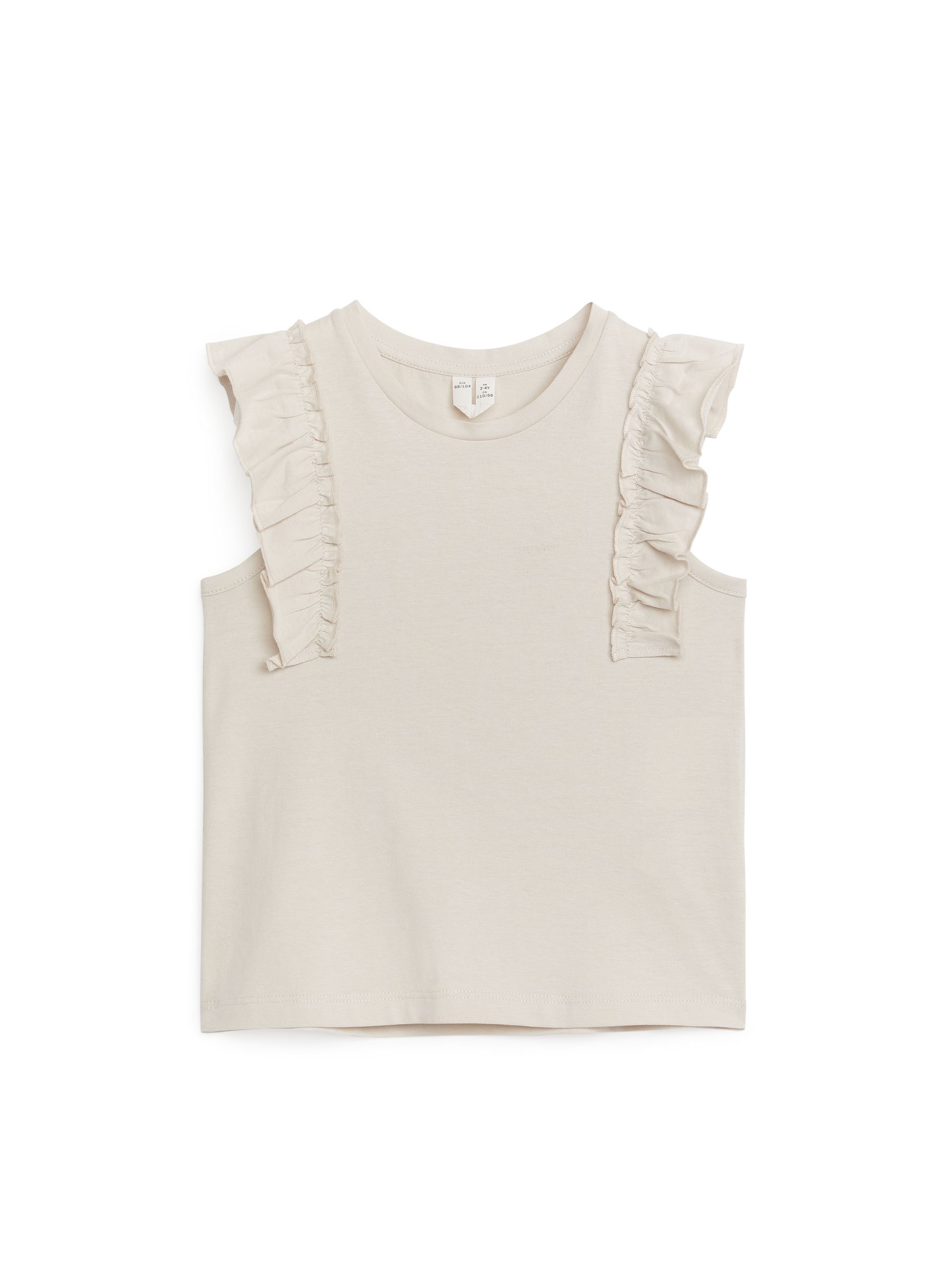 Top in jersey con gale e senza maniche - Beige - Regular fit - Children - StillMedia/DescriptiveStillLife - 3