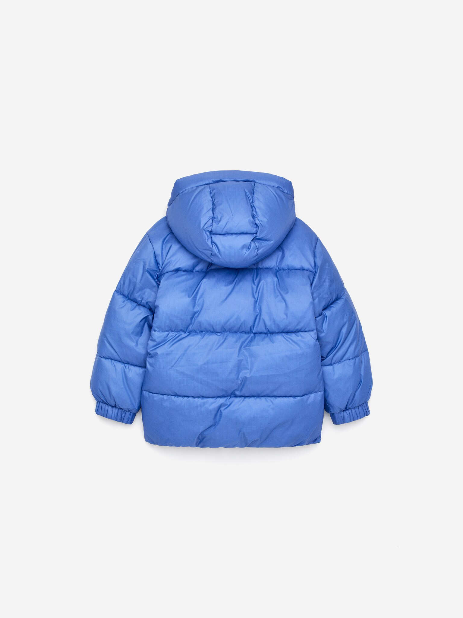 Padded Puffer Jacket - Blue - 2