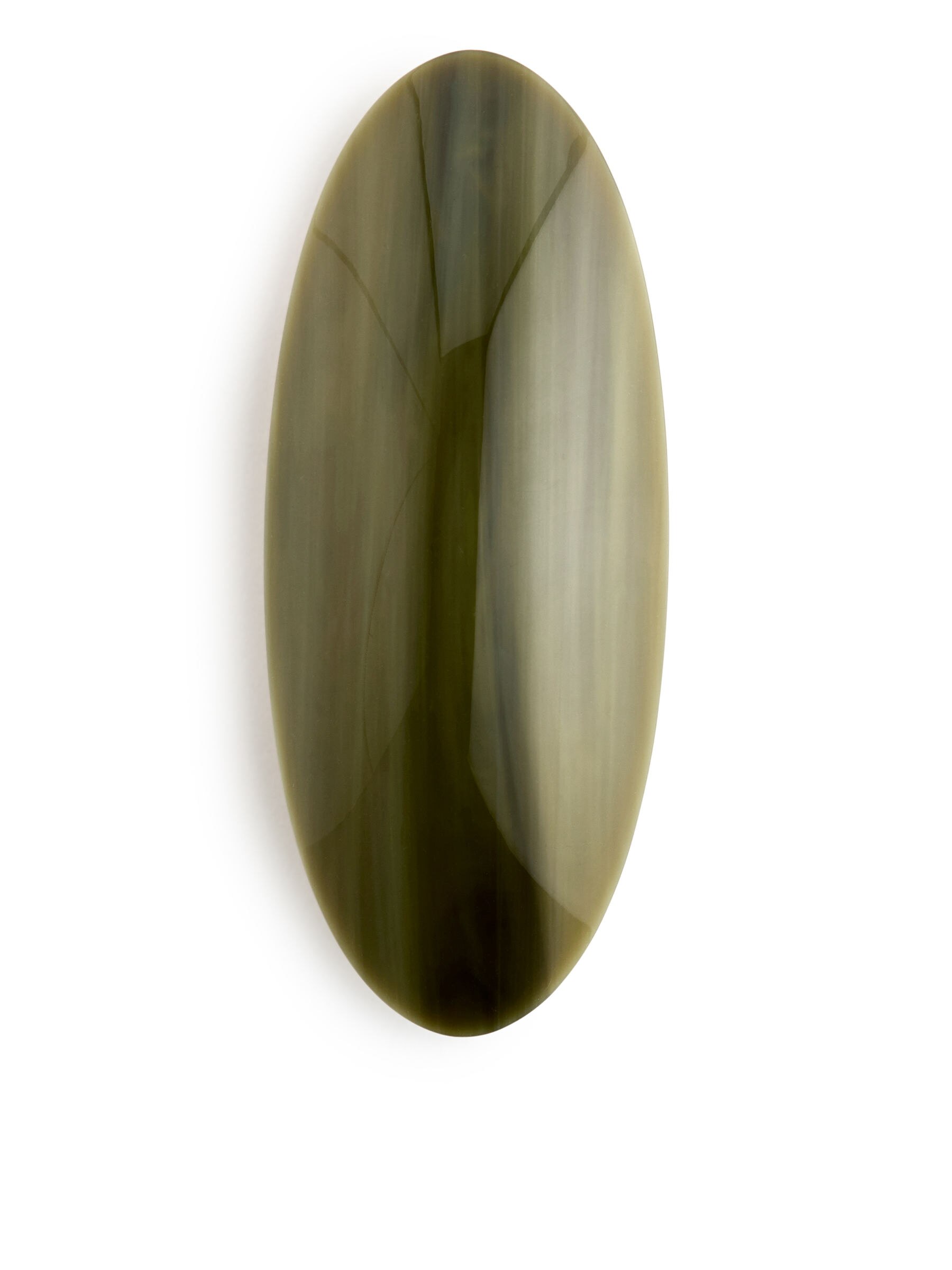 Ovale Haarspange - Braun - Damen - StillMedia/DescriptiveStillLife - 1