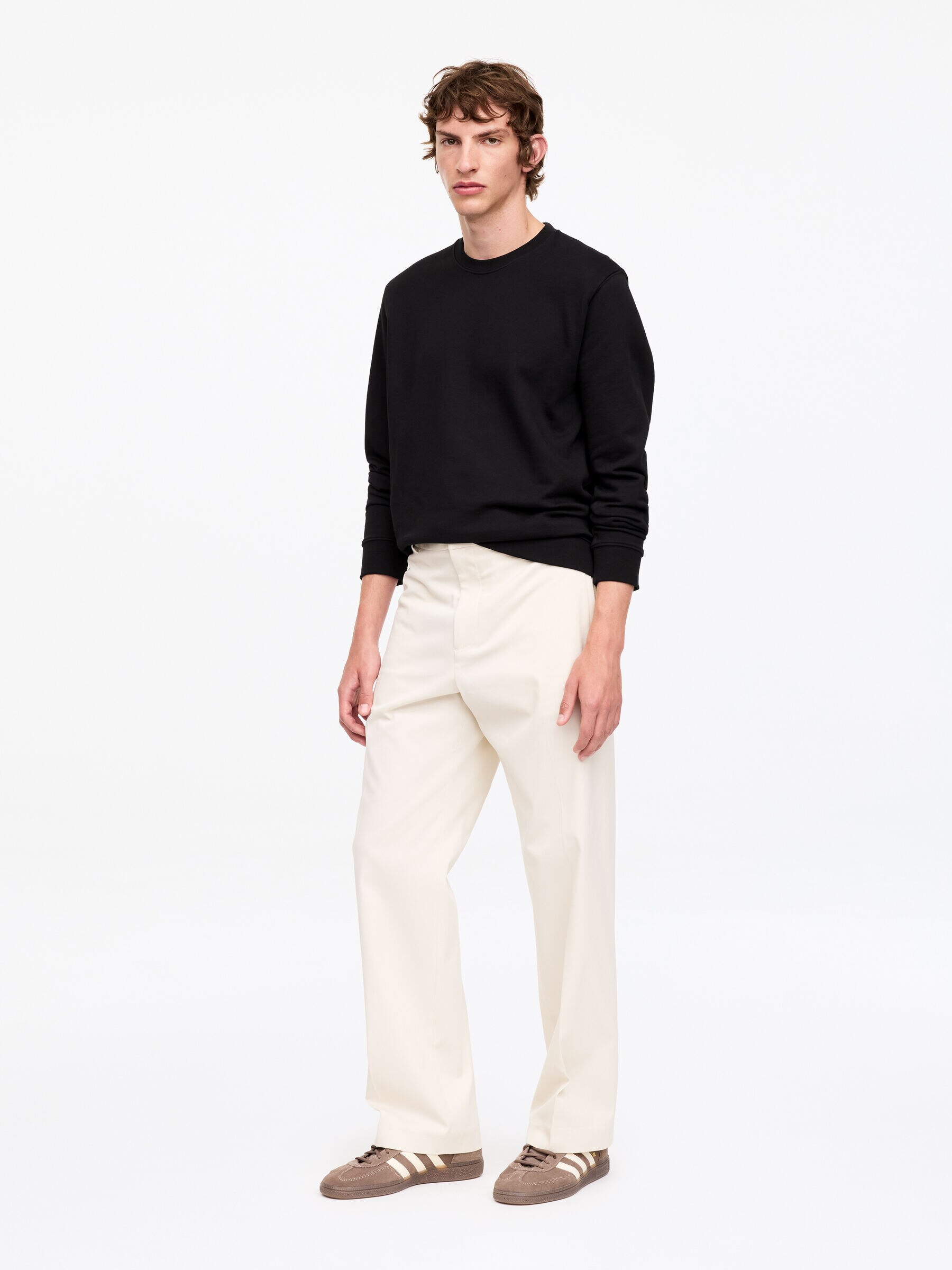 Mittelschweres Sweatshirt - Schwarz - Regular Fit - Herren - StillMedia/Lookbook - 16