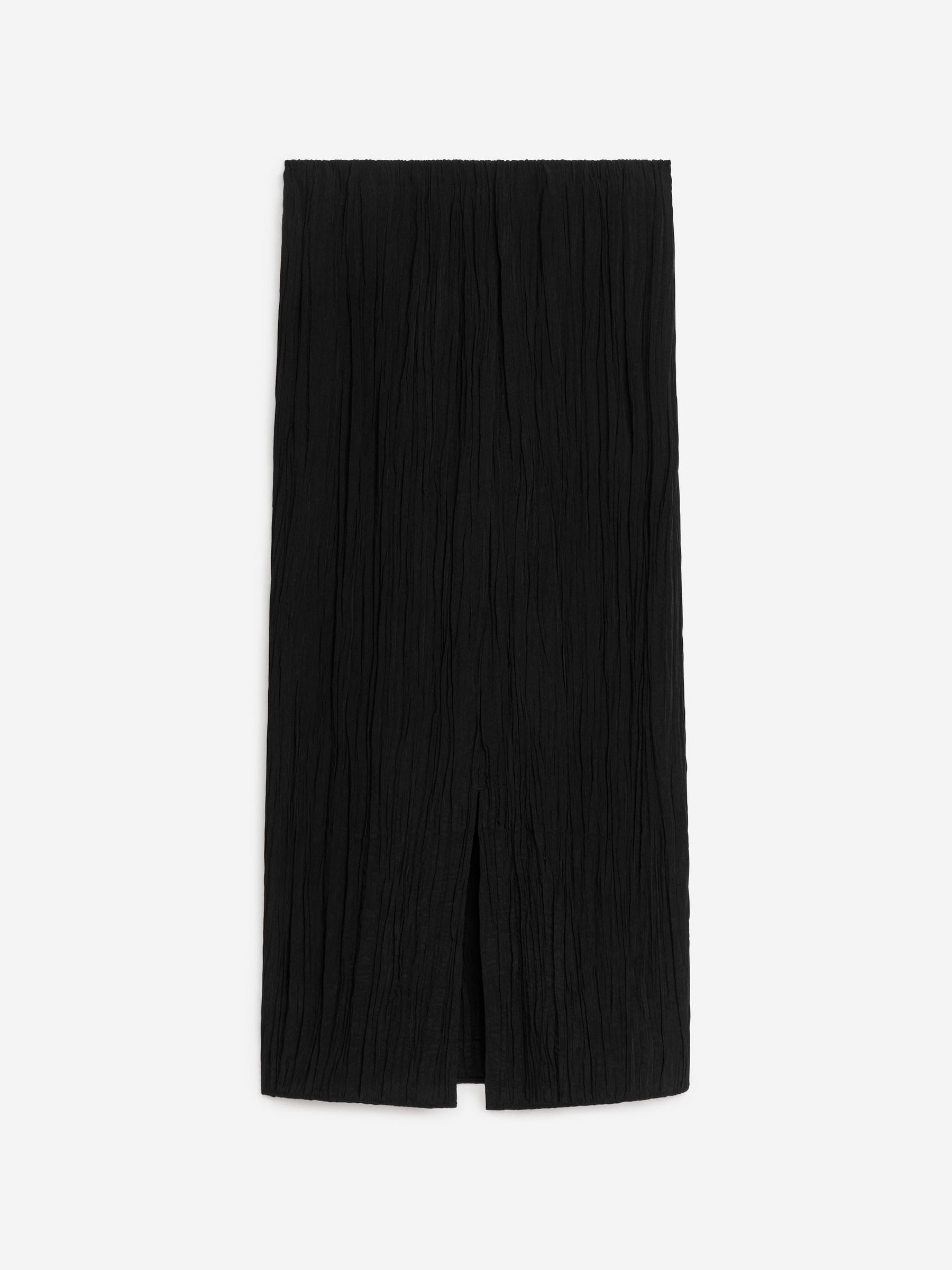 Falda arrugada - Negro - Corte ajustado - Women - StillMedia/DescriptiveStillLife - 1