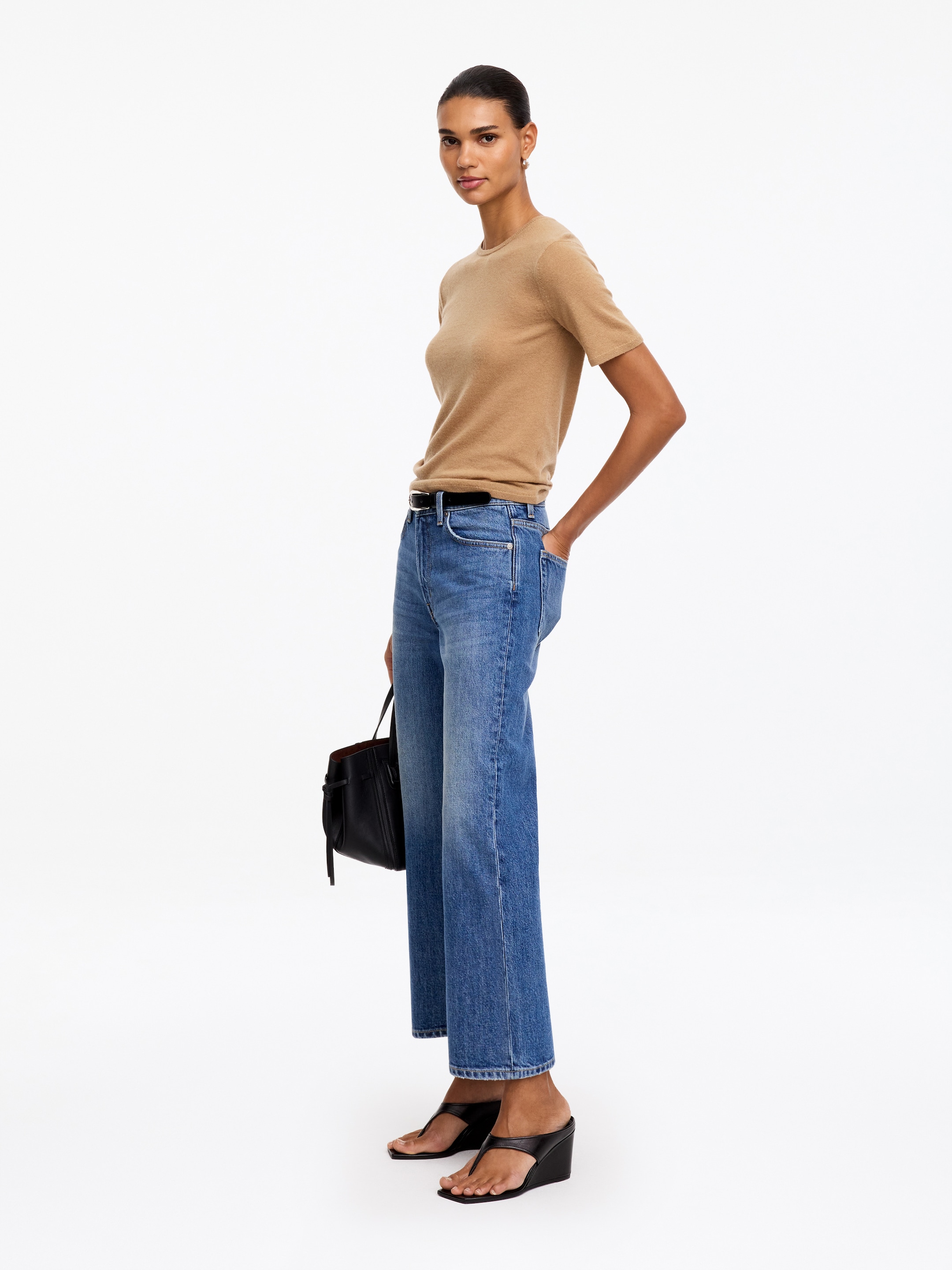 Pure Cashmere Top - Camel - Regular fit - Women - StillMedia/Lookbook - 3