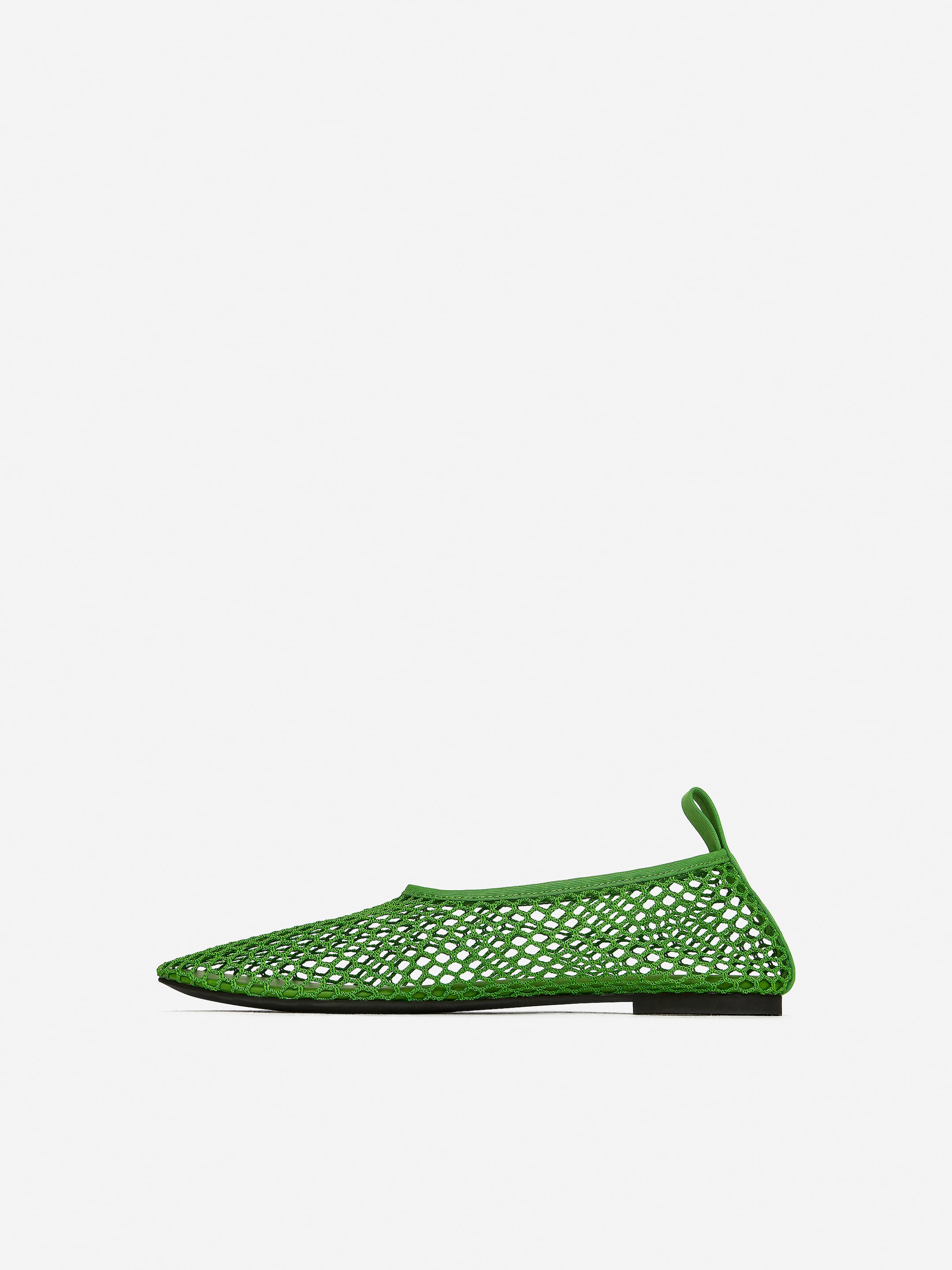Zobrazit větší obrázek: Baleríny ze síťoviny - Green - ŽENY | H&M CZ 6