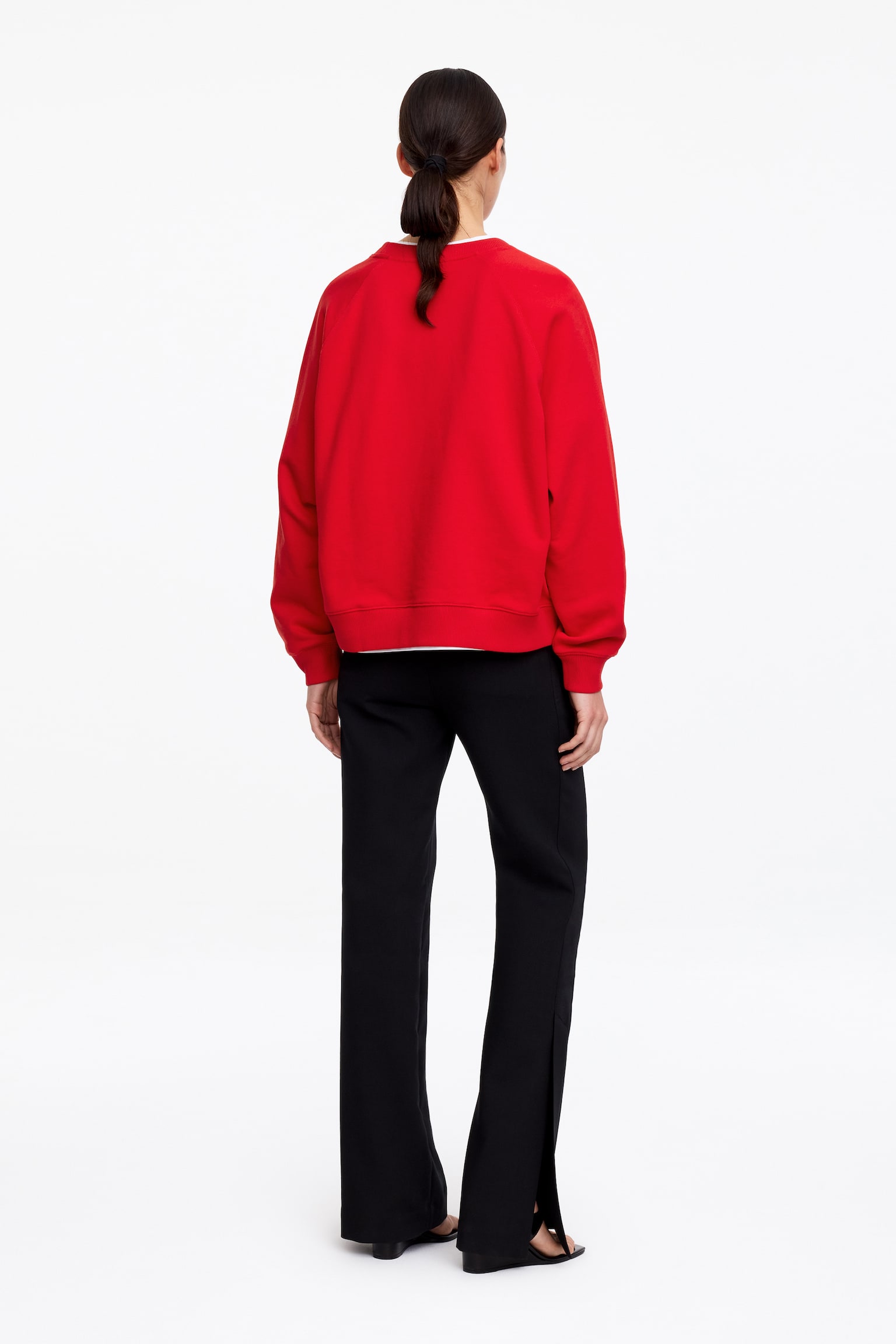 Sweat en éponge - Rouge/Bleu/Marron/Rose/Noir/Marron foncé - 5